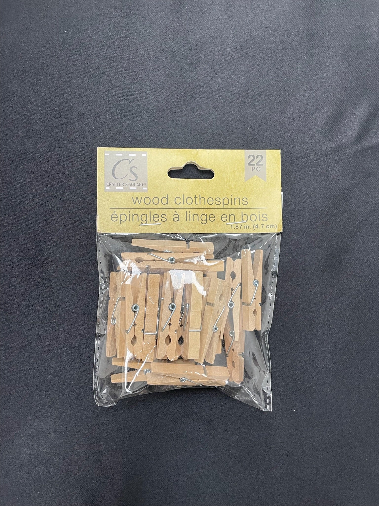 22 Piece Wood Clothespins