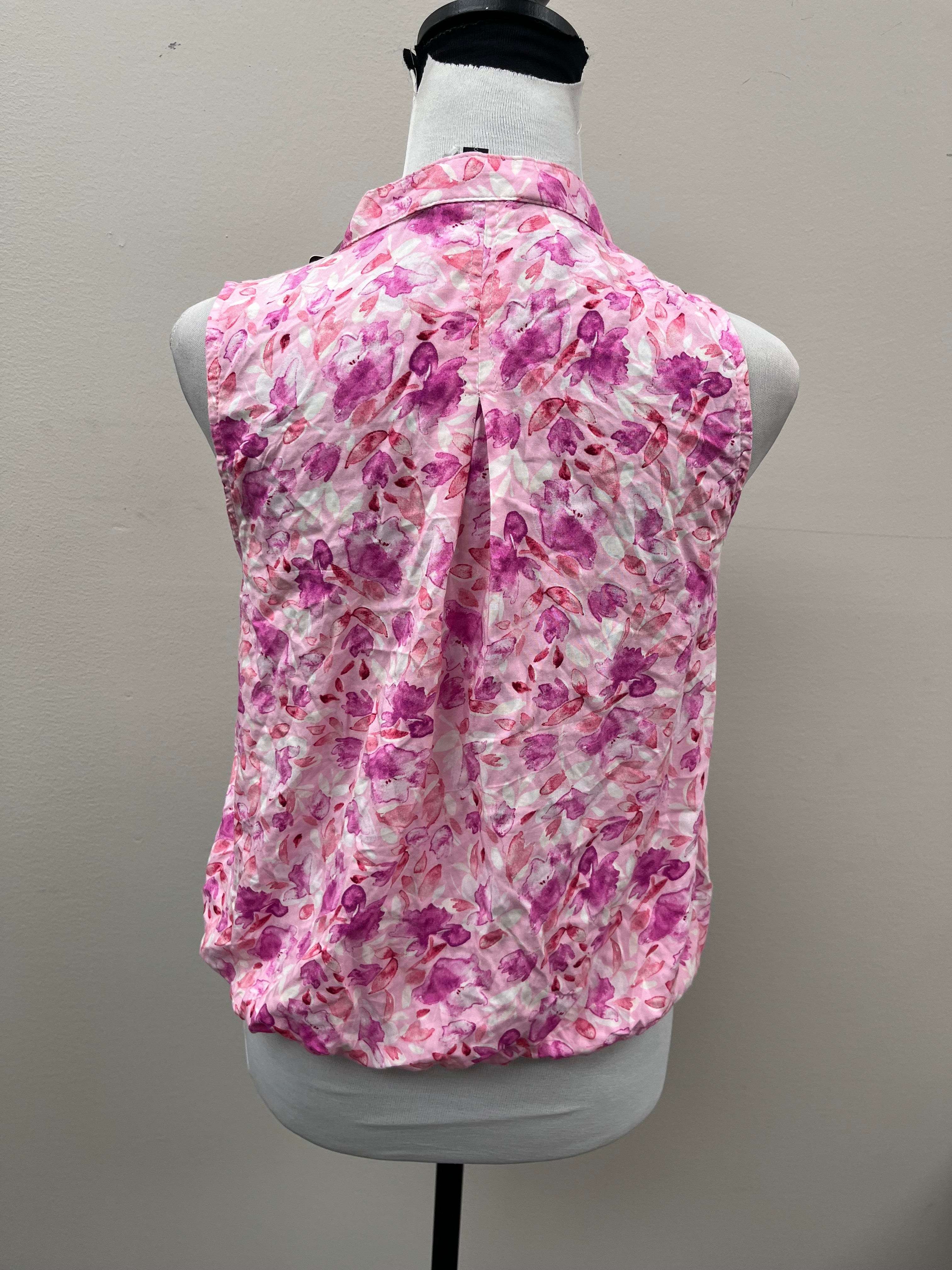 New Women’s Pink Floral Tank Top