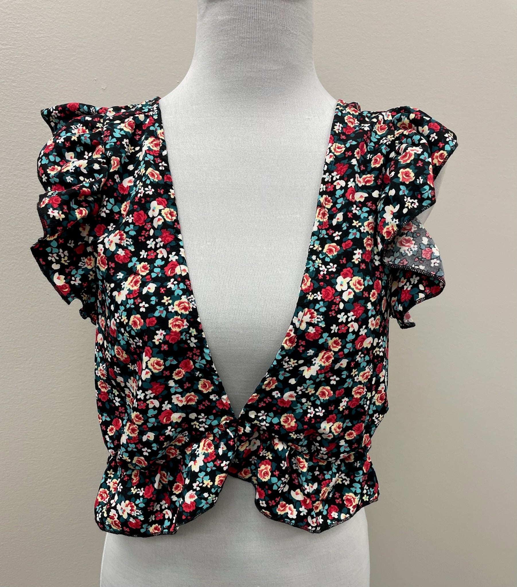 Women’s Floral Crop Top