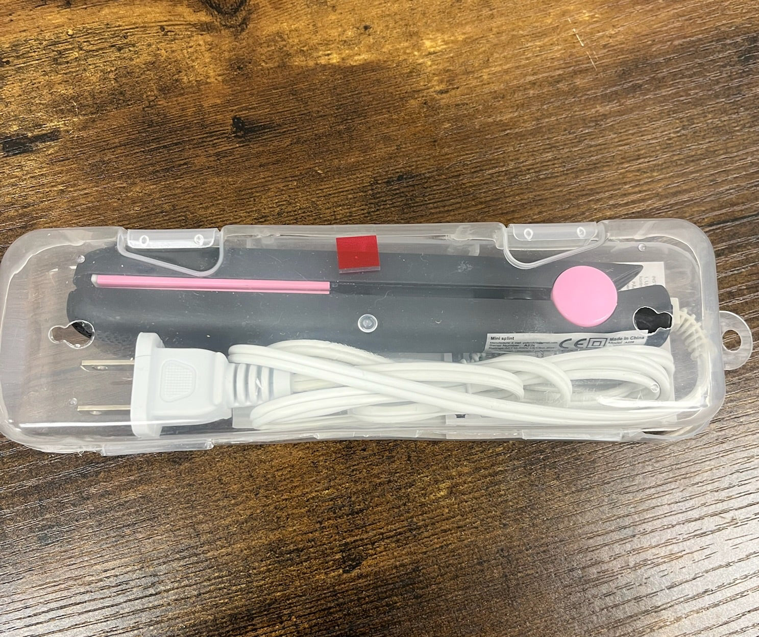 New Mini Travel Straightener