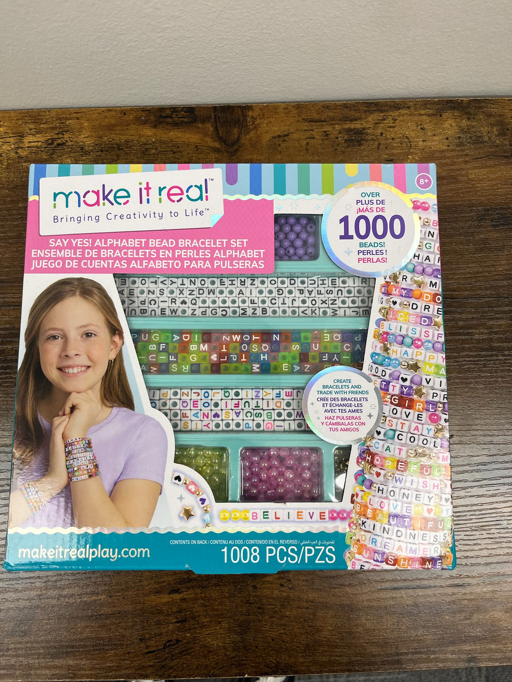 New Make It Real Bead Braclet Making Kit
