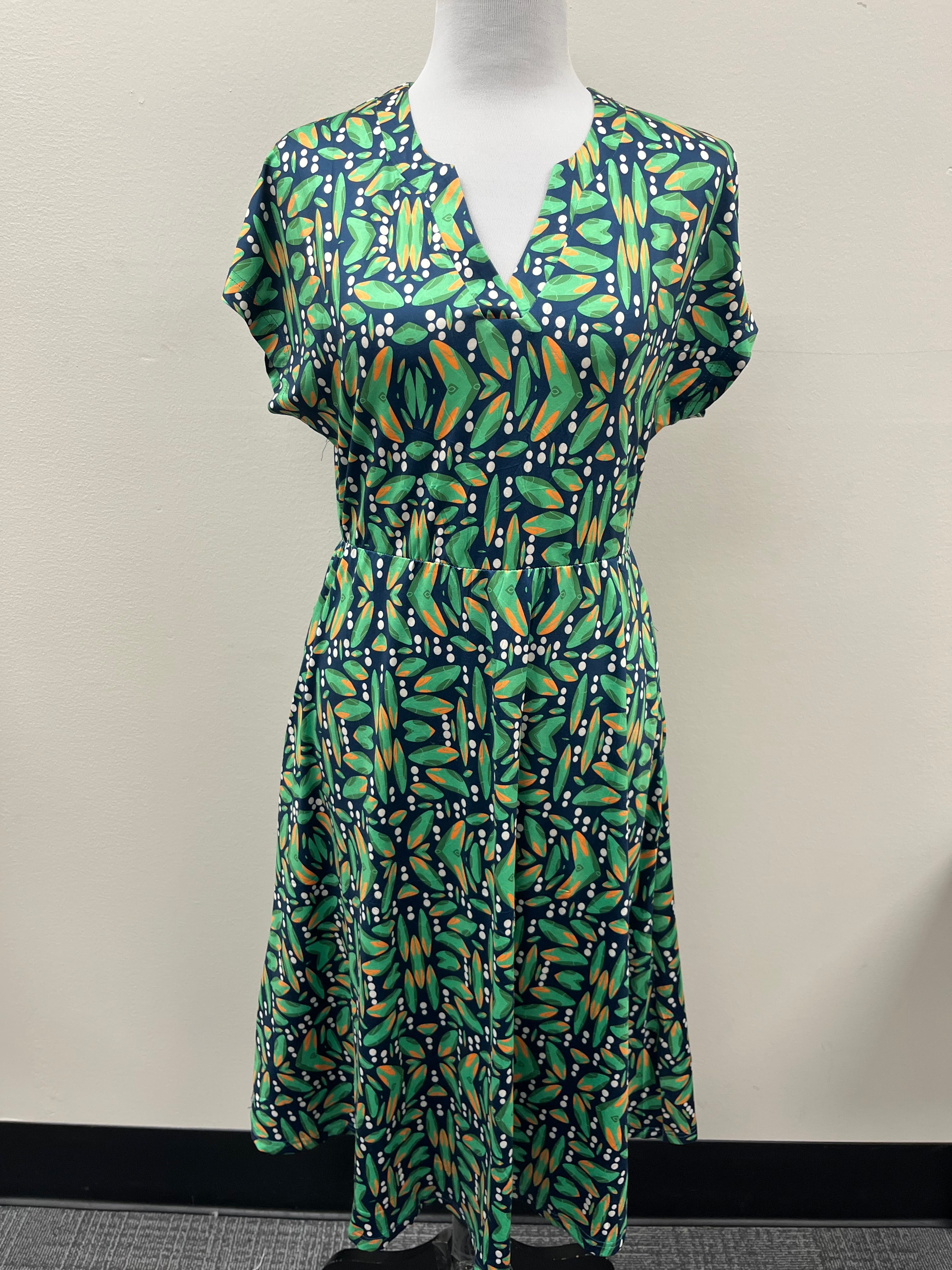 New Women’s Green Dress