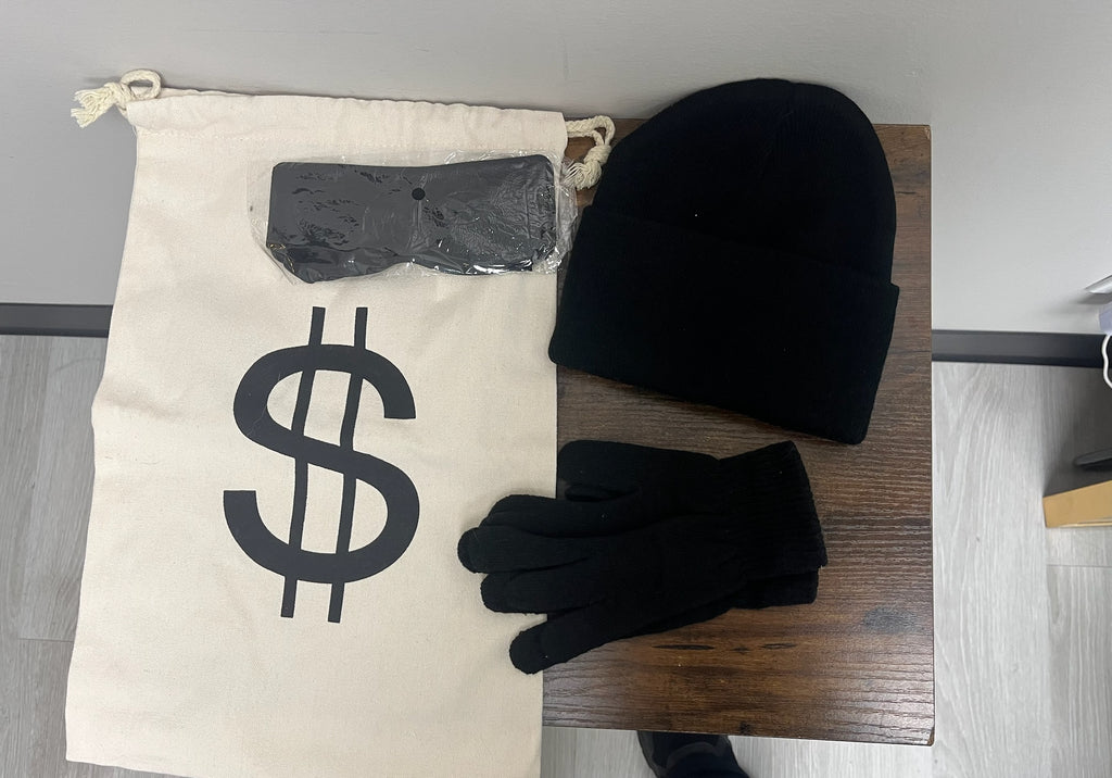 New Unisex Adult Robber Costume