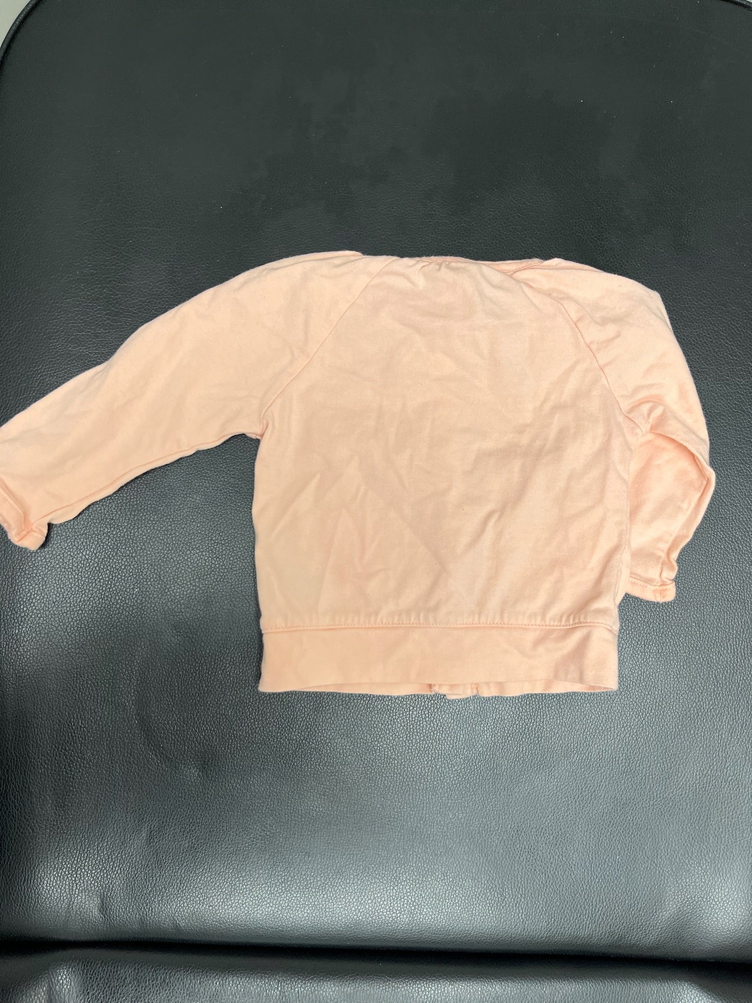 Girls Pink Button Up