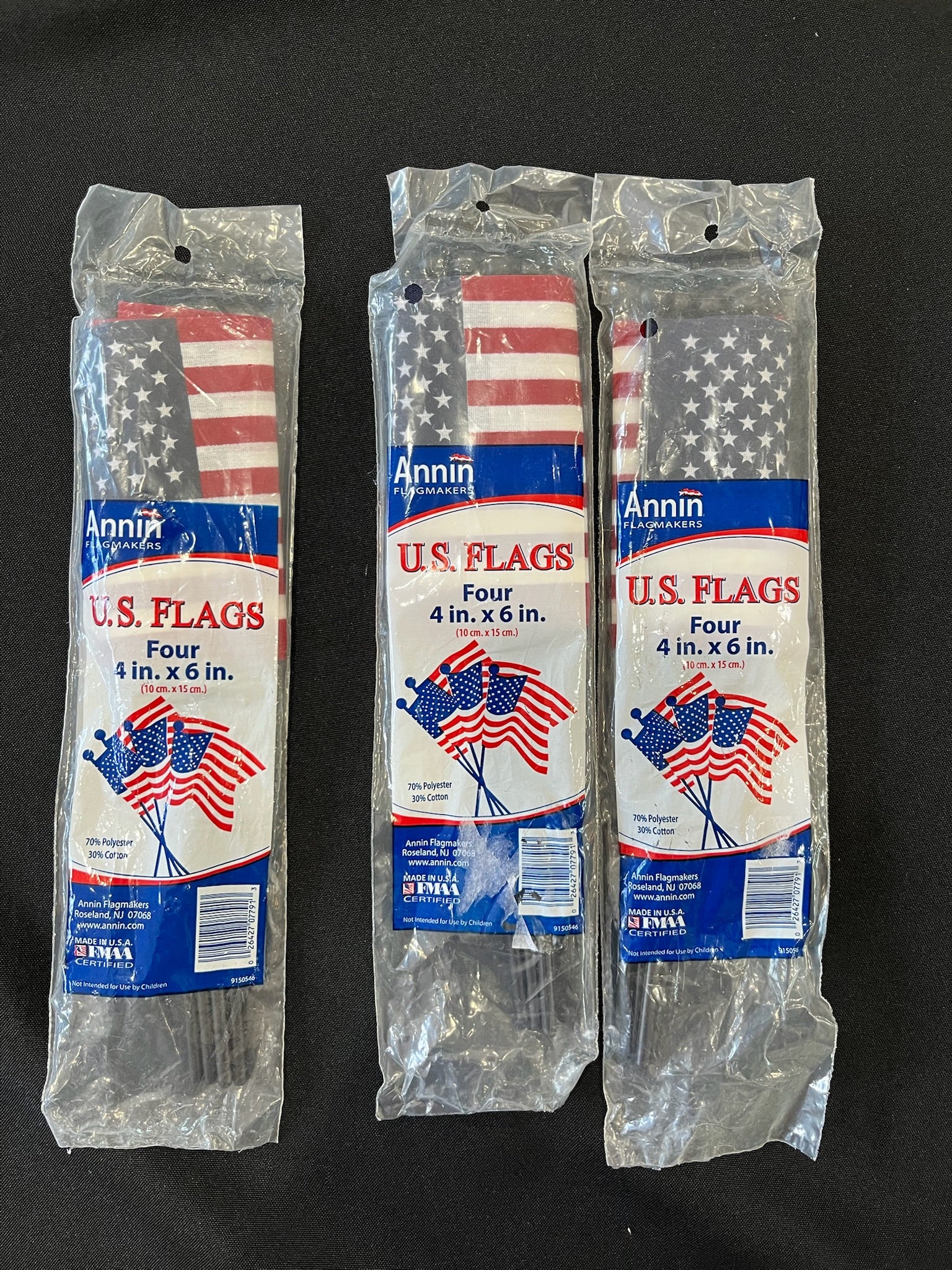 4 Piece American Flag Pack