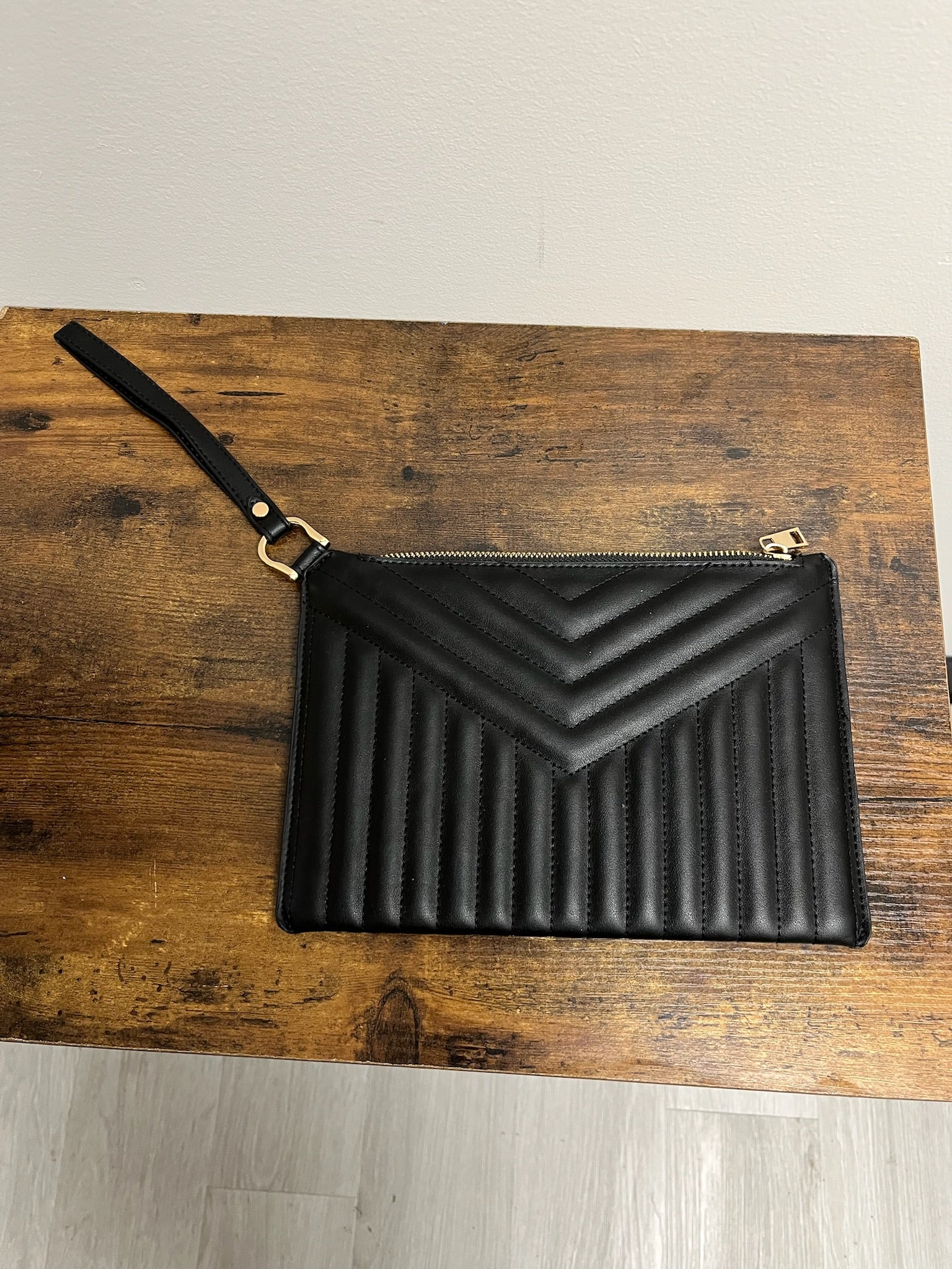 Black Wristlet Purse