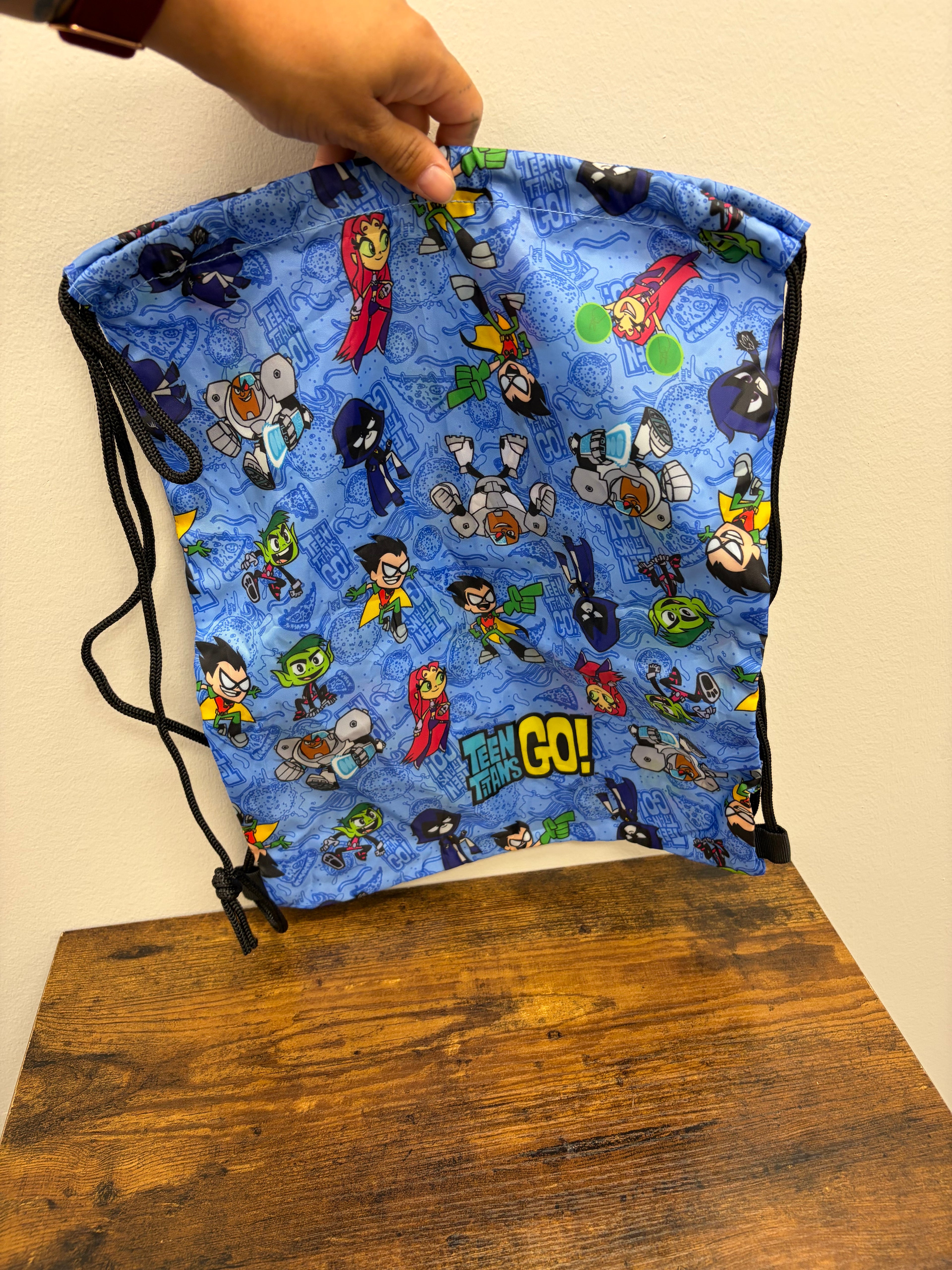 New Drawstring Teen Titan Backpack