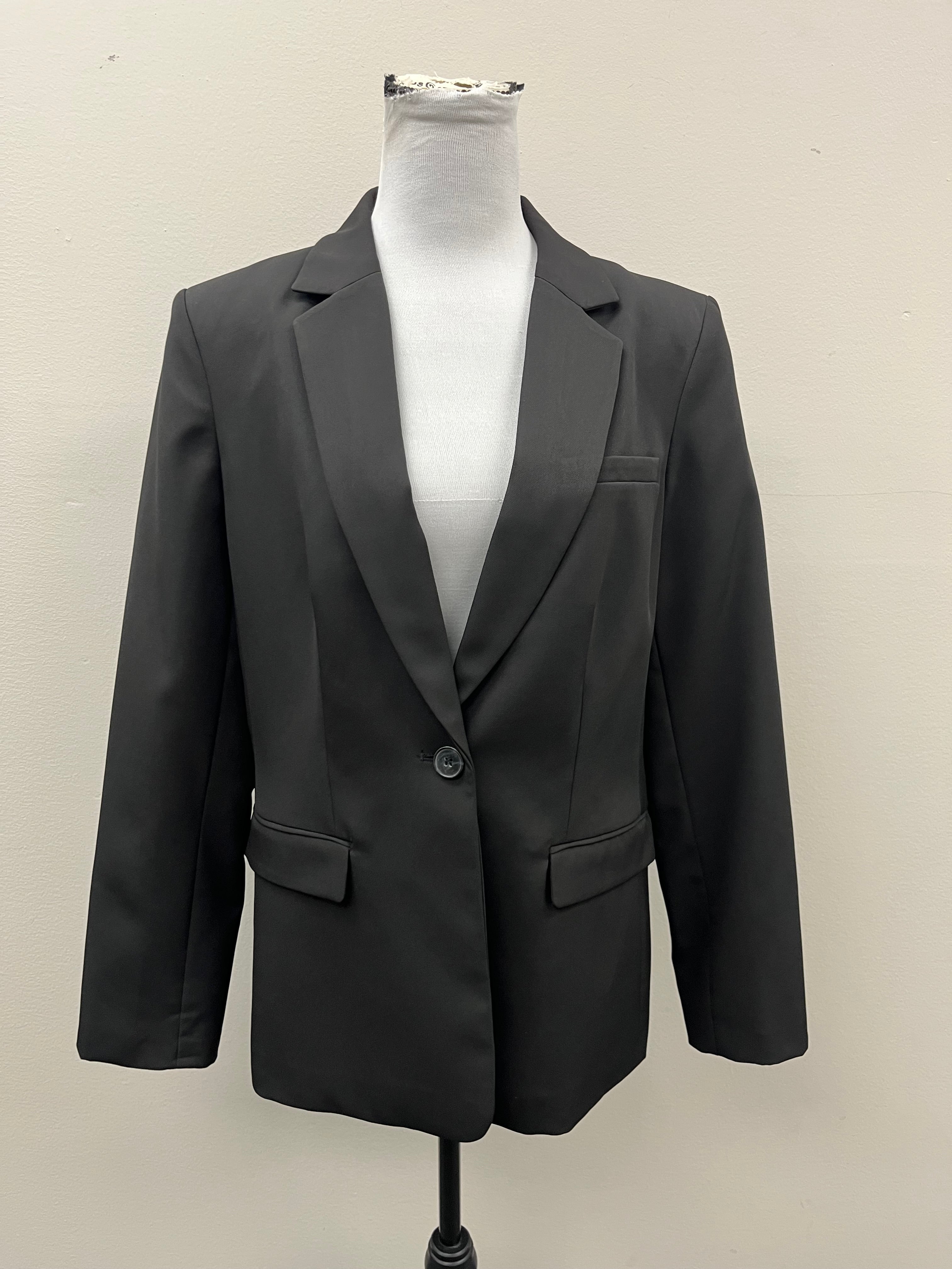Used Women’s Black Suit Jacker Blazer