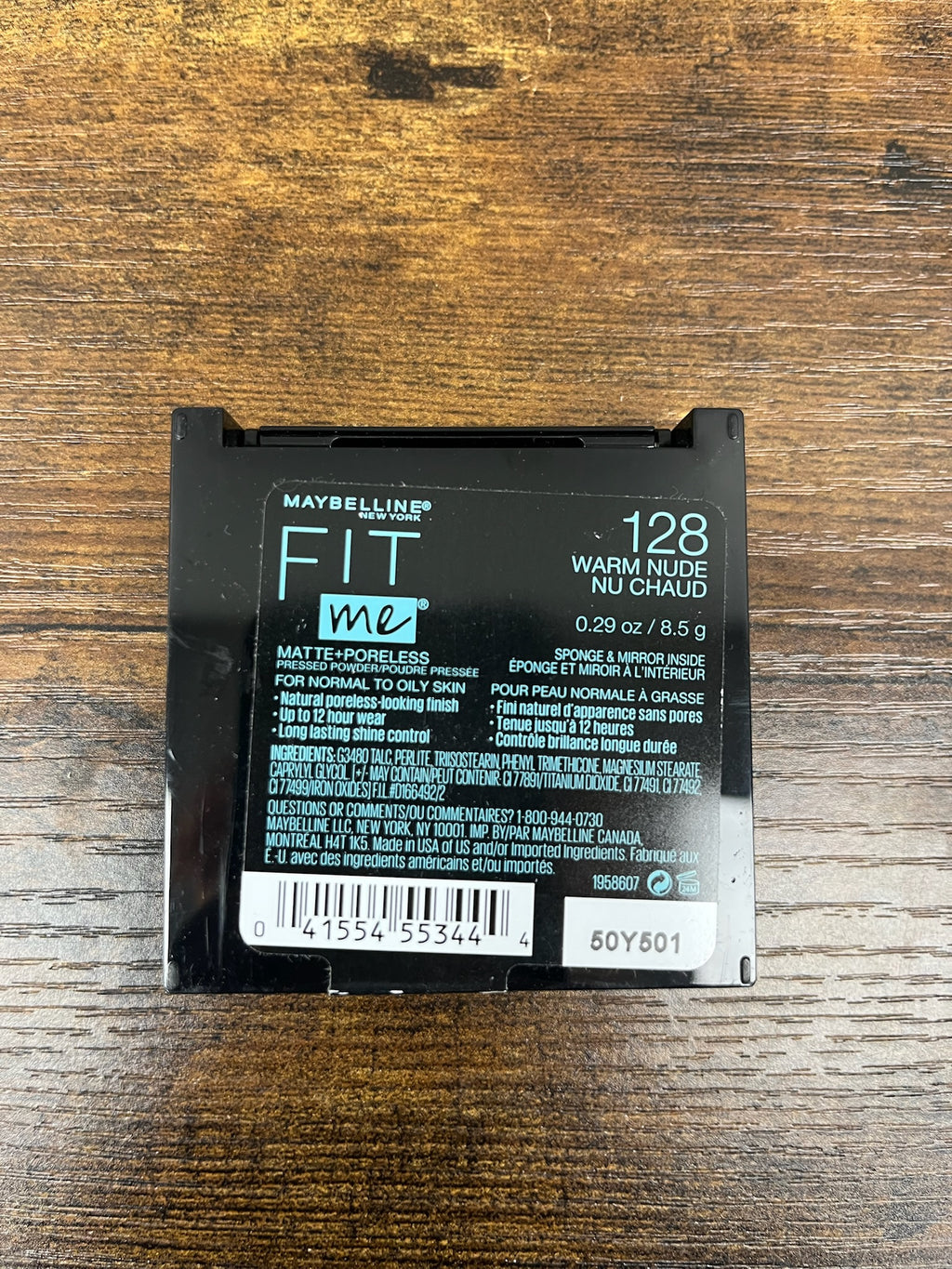 New Maybelline Fit Me Powder #128 Warm Nude