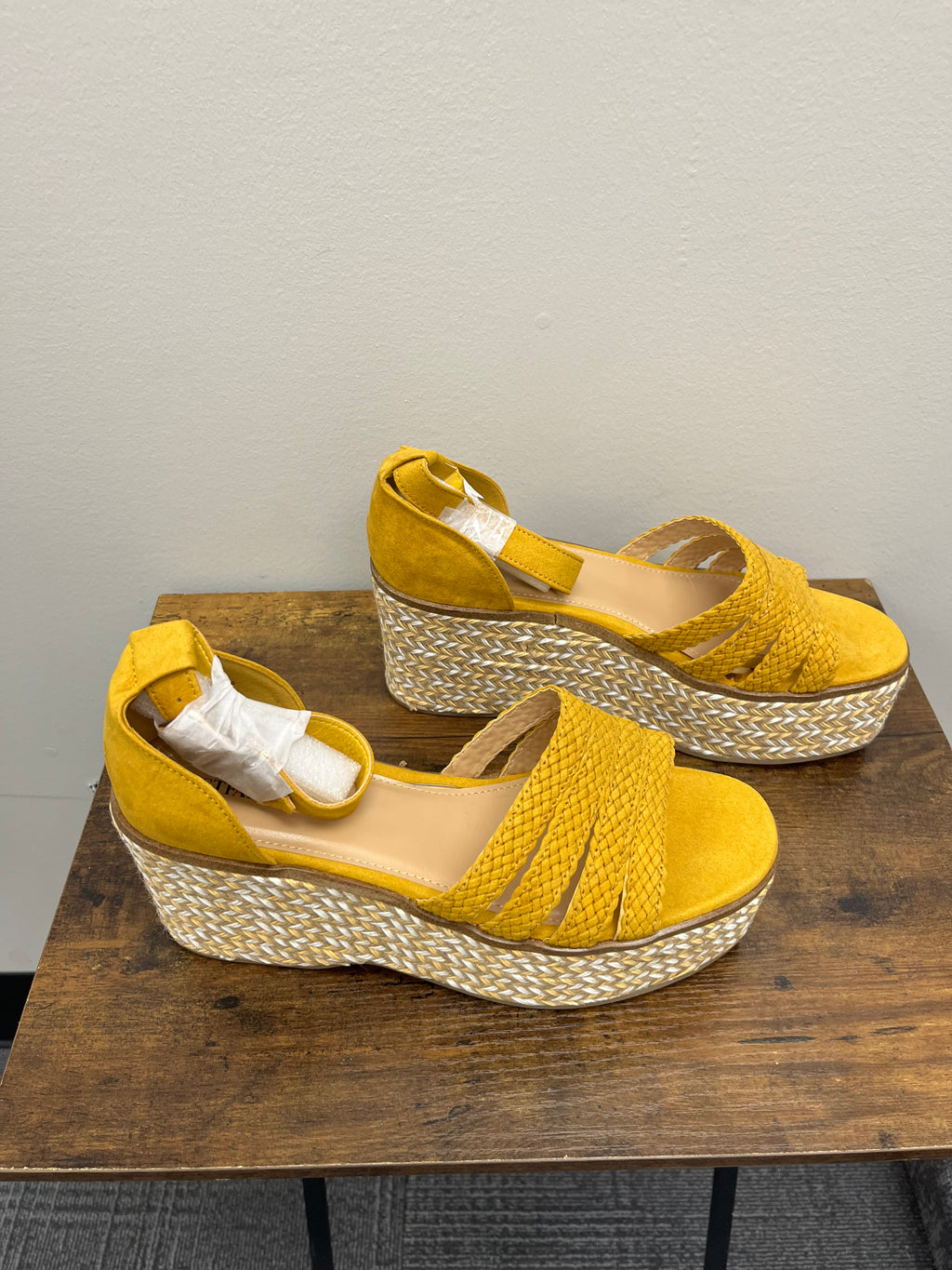 New Women’s Yellow Wedges