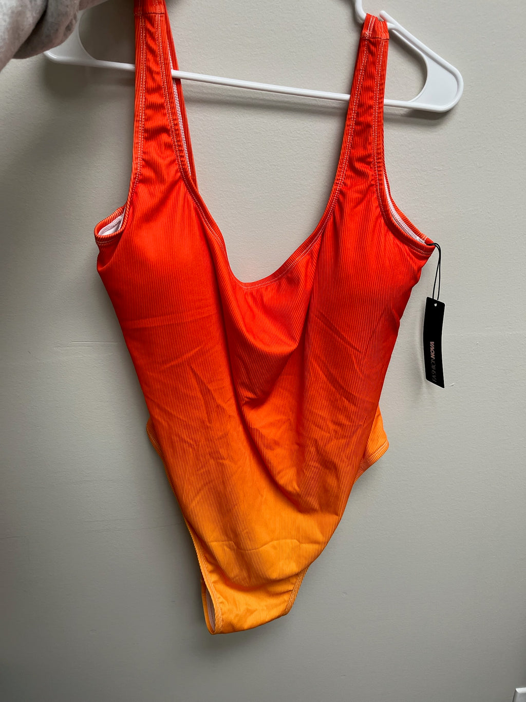Women’s Orange Bathing Suit