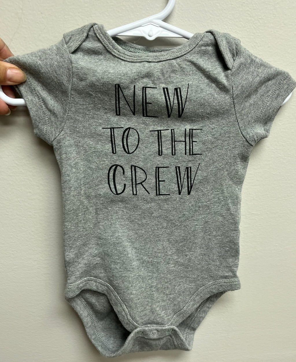 Unisex Baby New To The Crew Onesie