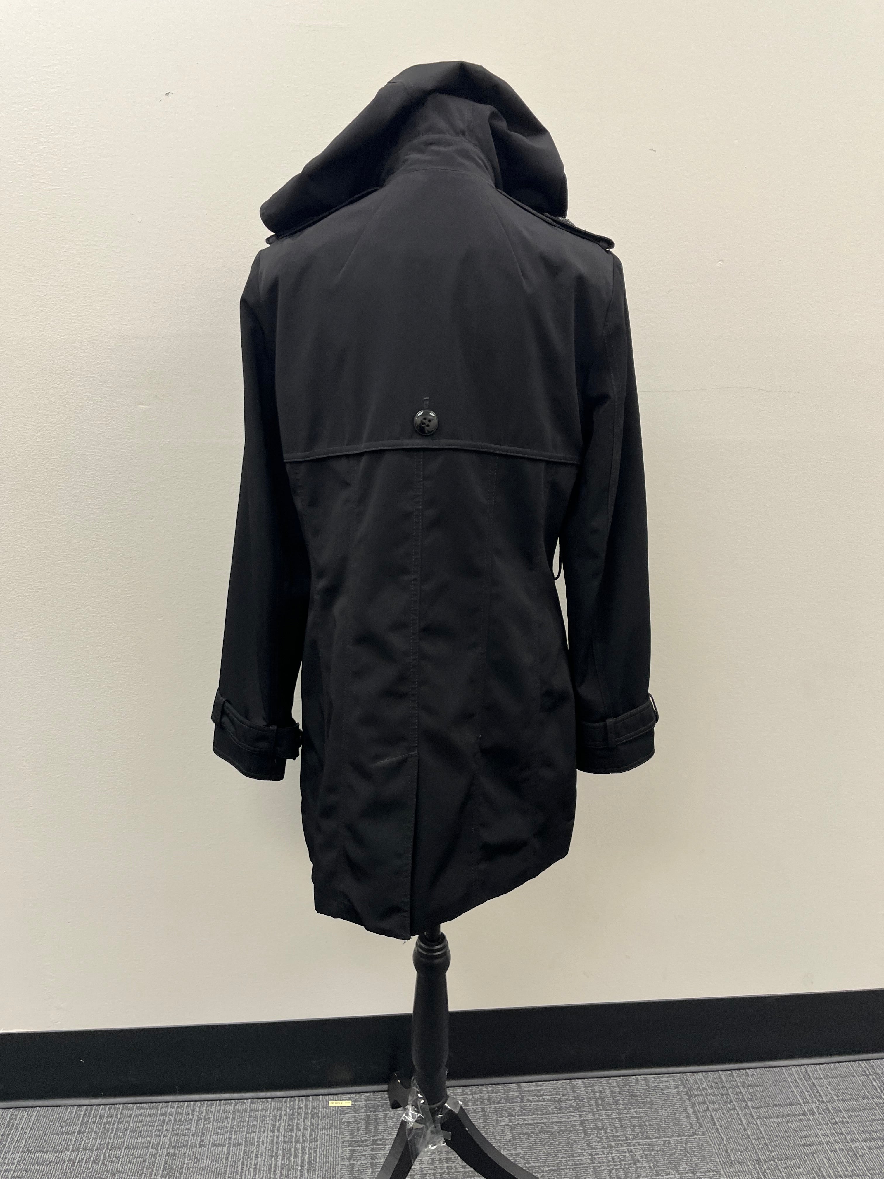 Used Women’s Black Jacket with Hood