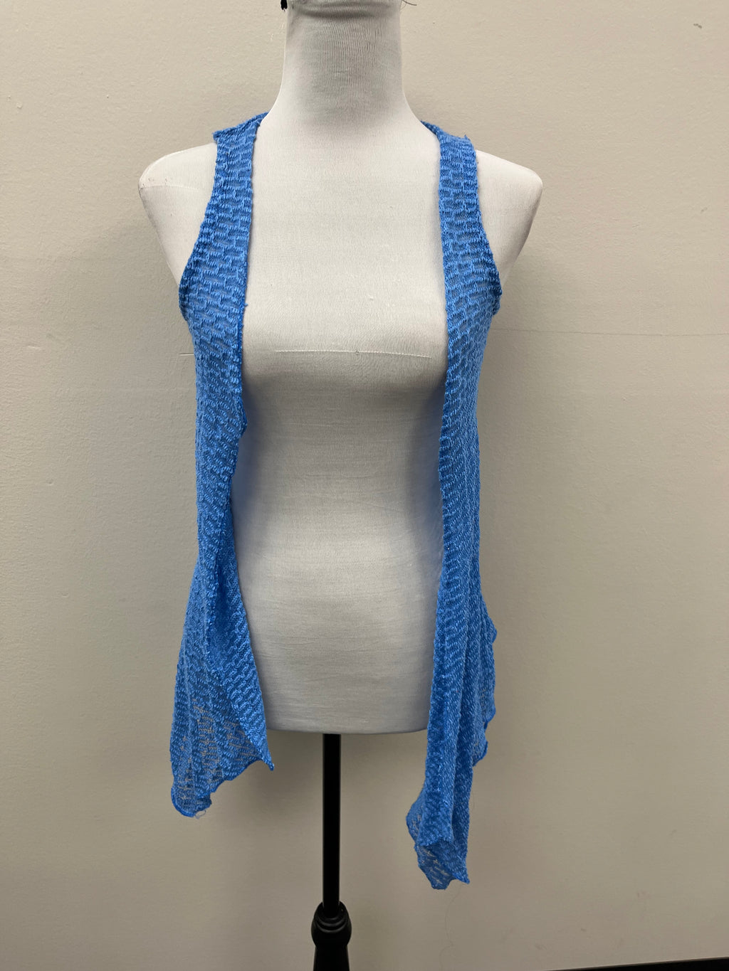 Used Women’s Blue Knitter Tank Cardigan