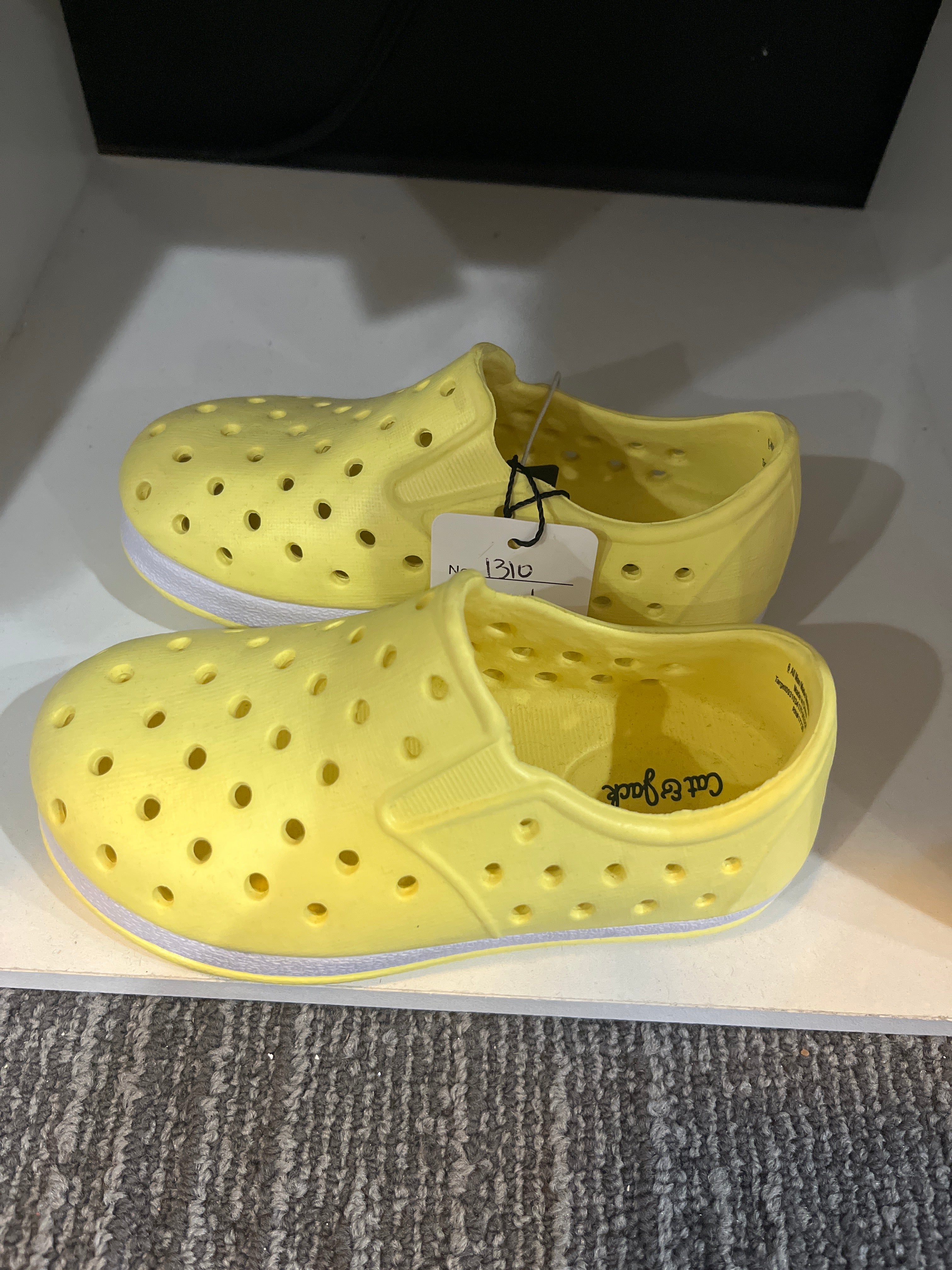 New Yellow Slip On Shoes
