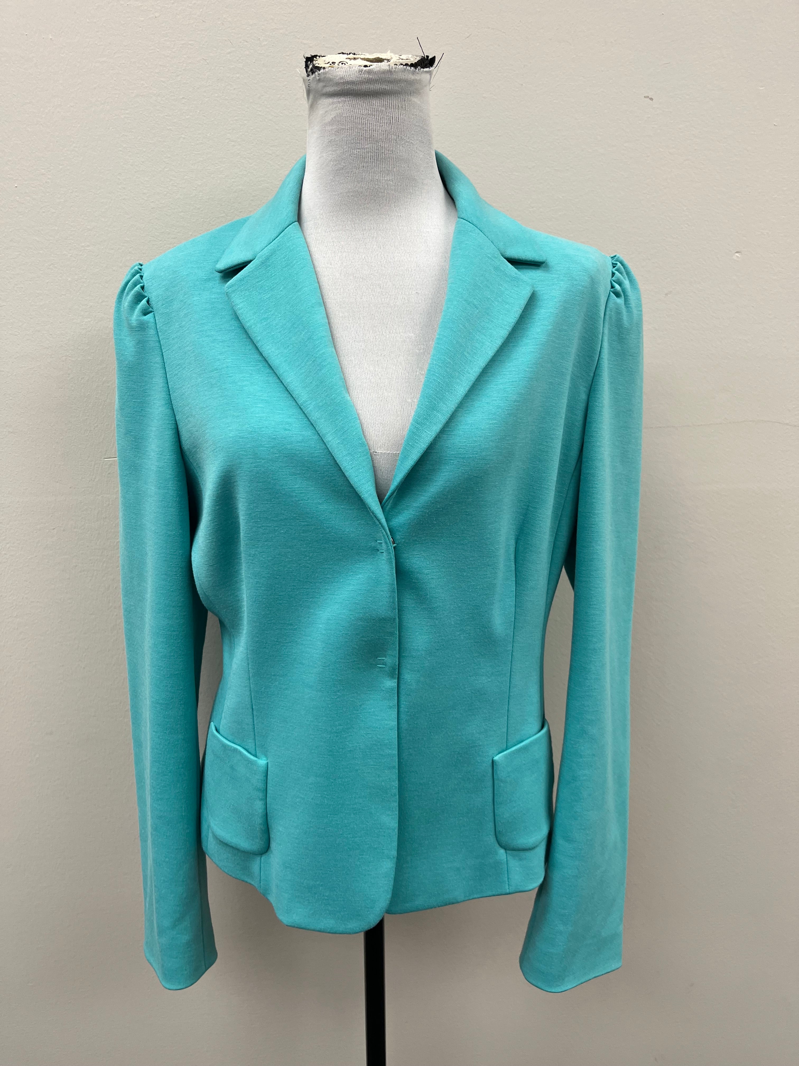 Used Women’s Light Blue Suit Jacket Blazer