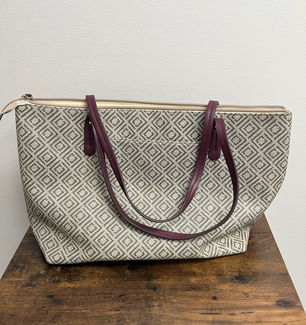 Used Floral Purse