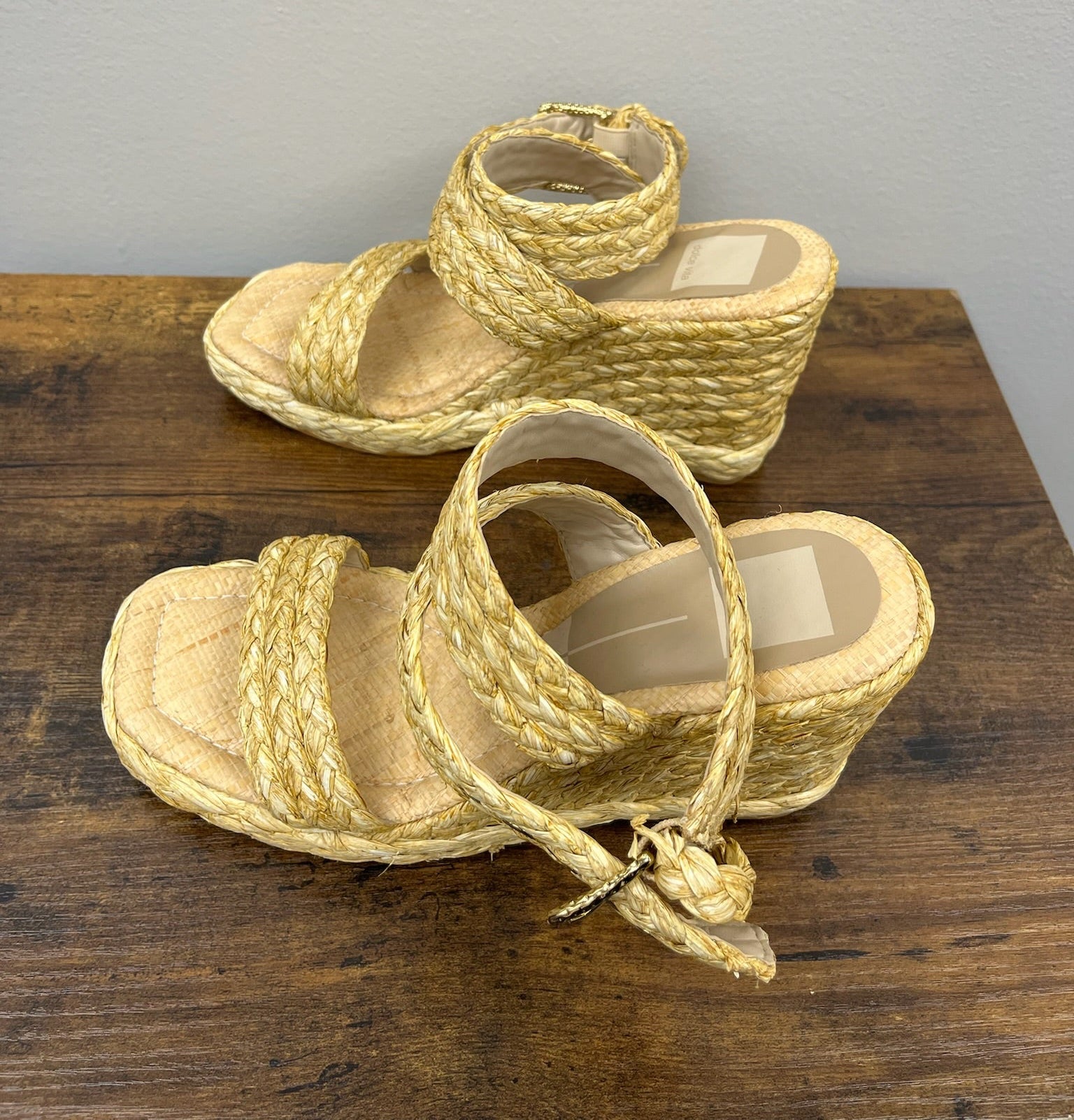 New Women’s Beige Wedges