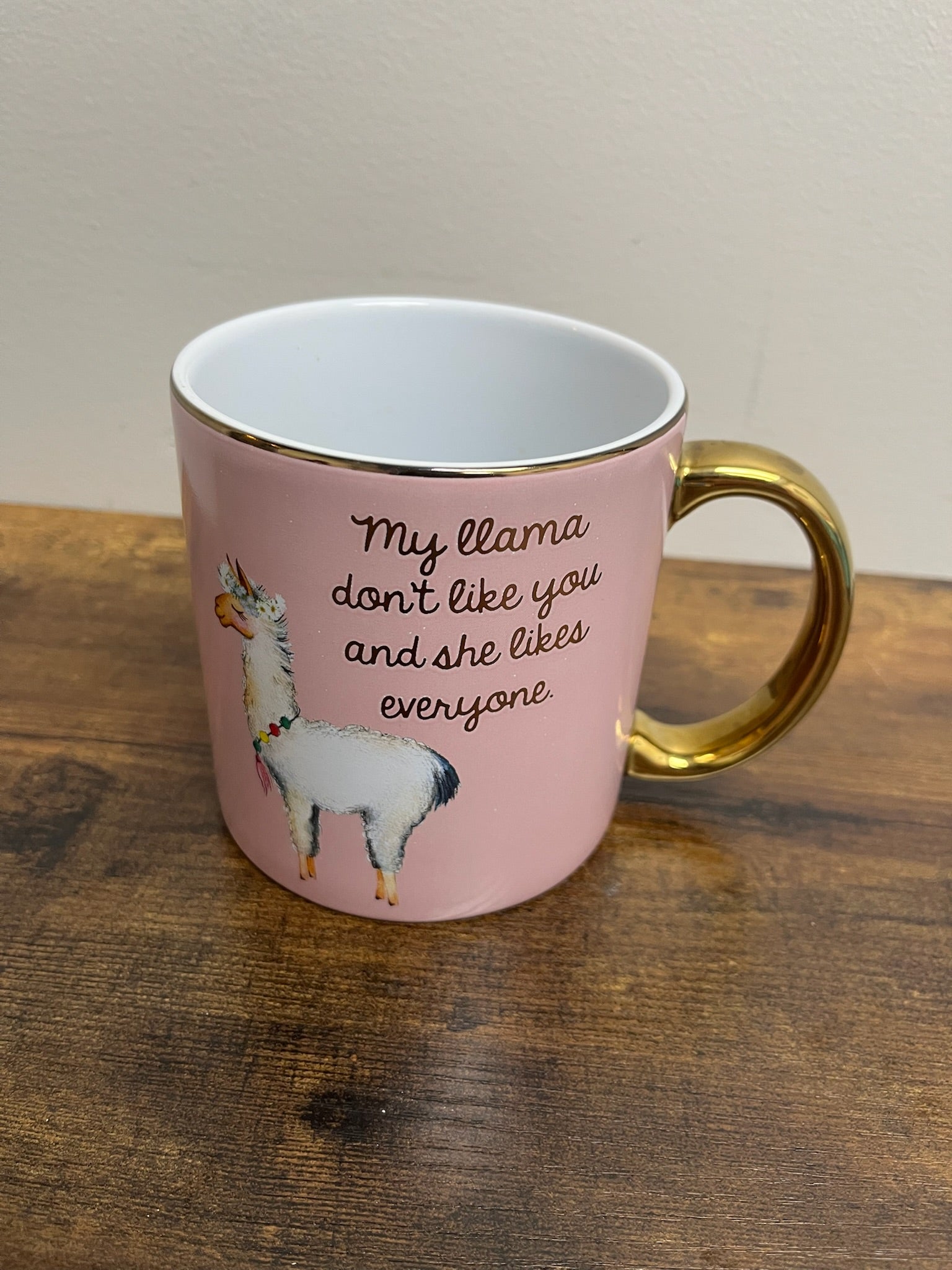 Used My Llama Doesn’t Like You But She Likes Everyone Else Coffee/Tea Mug