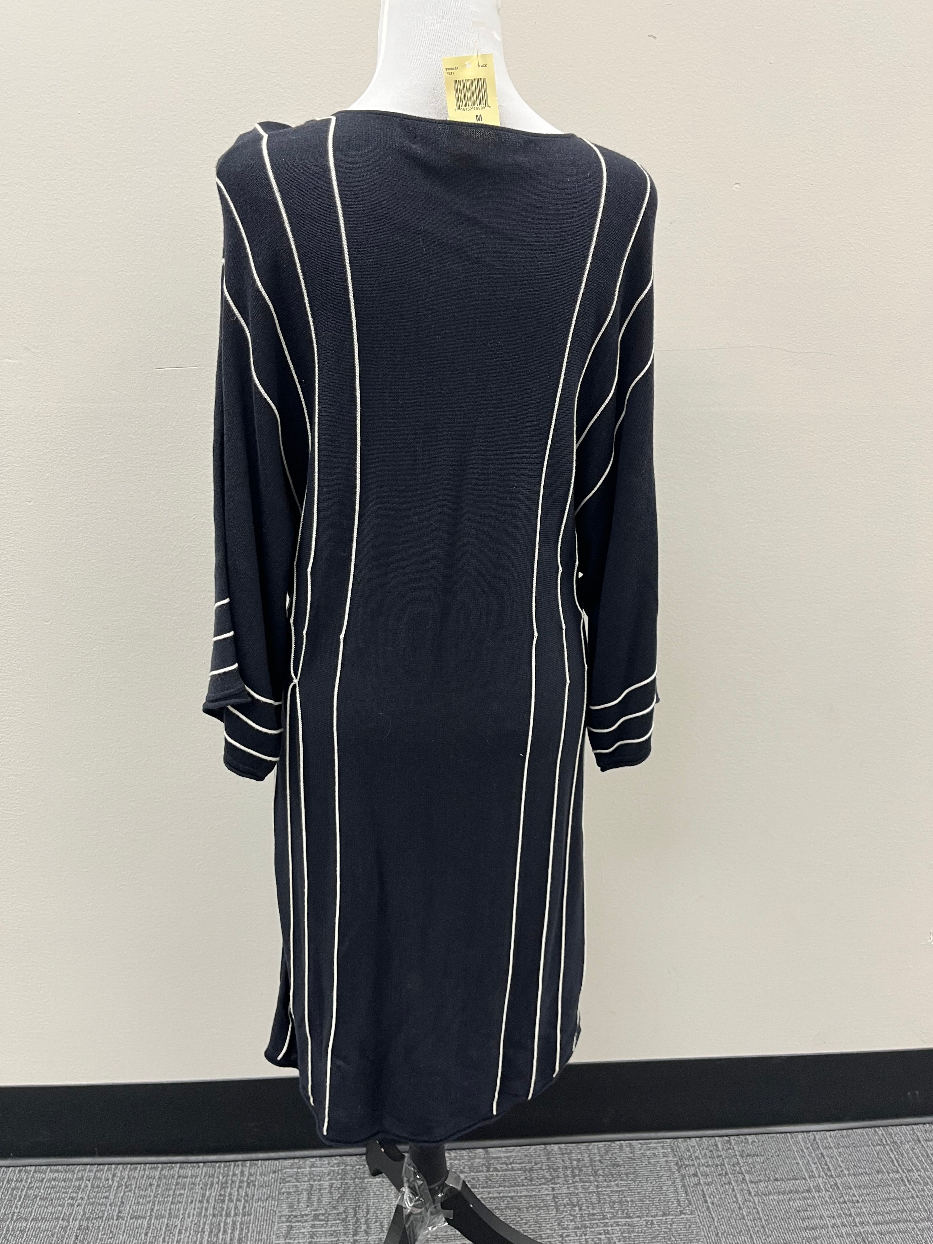 New Women’s Black Striped Dress