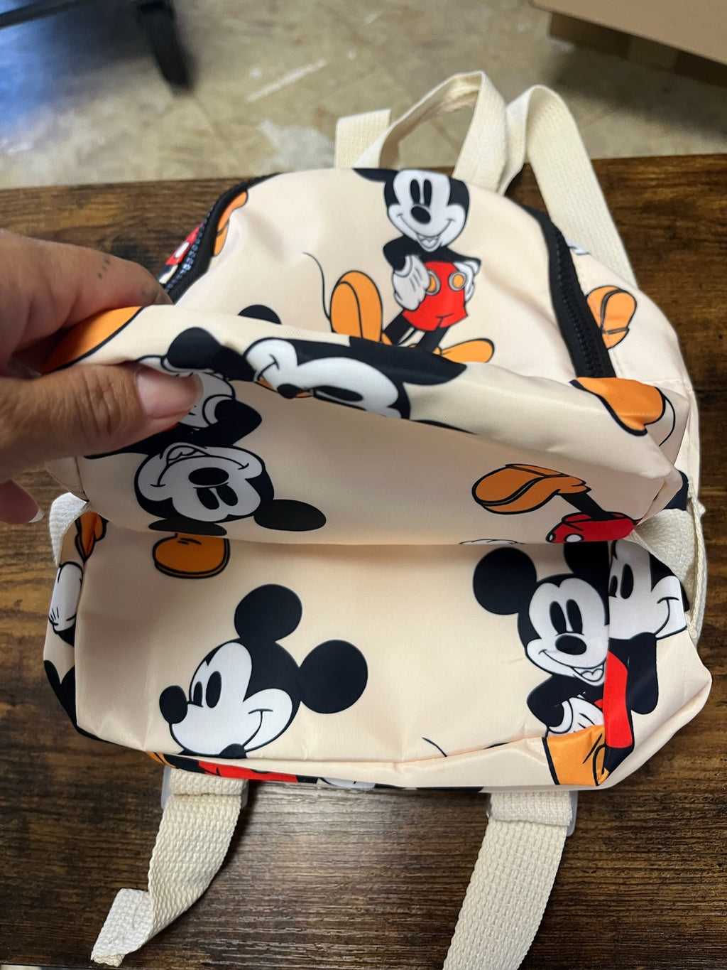 New Mini Two Piece Mickey Mouse Backpack & Fanny Pack