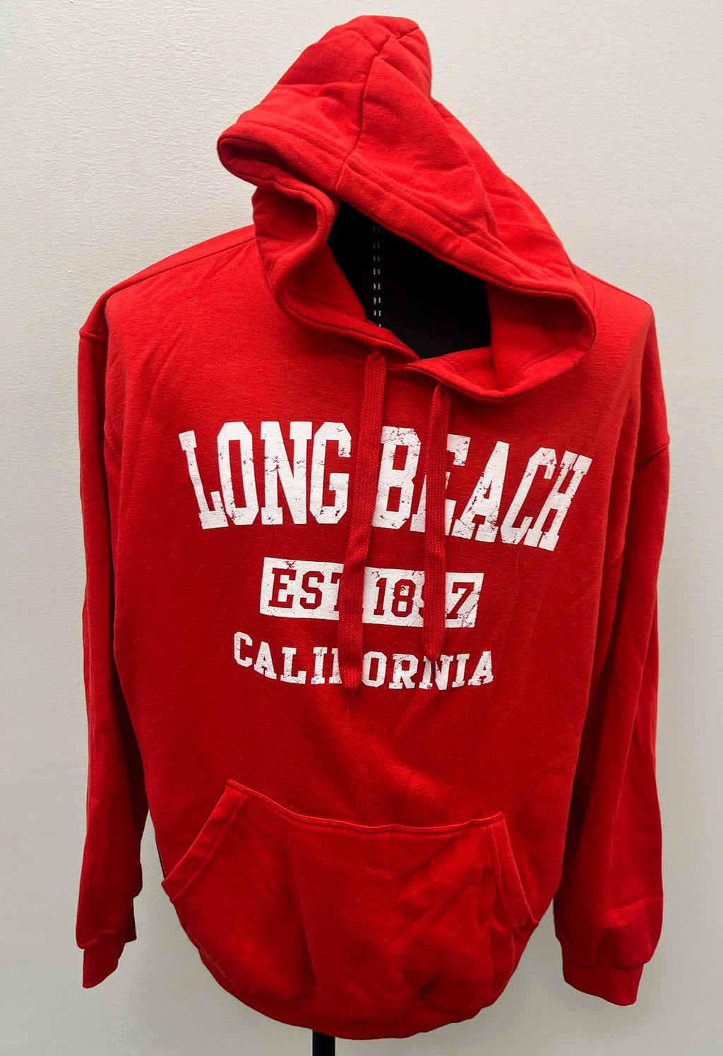 Unisex Adult Red Long Beach California Sweater