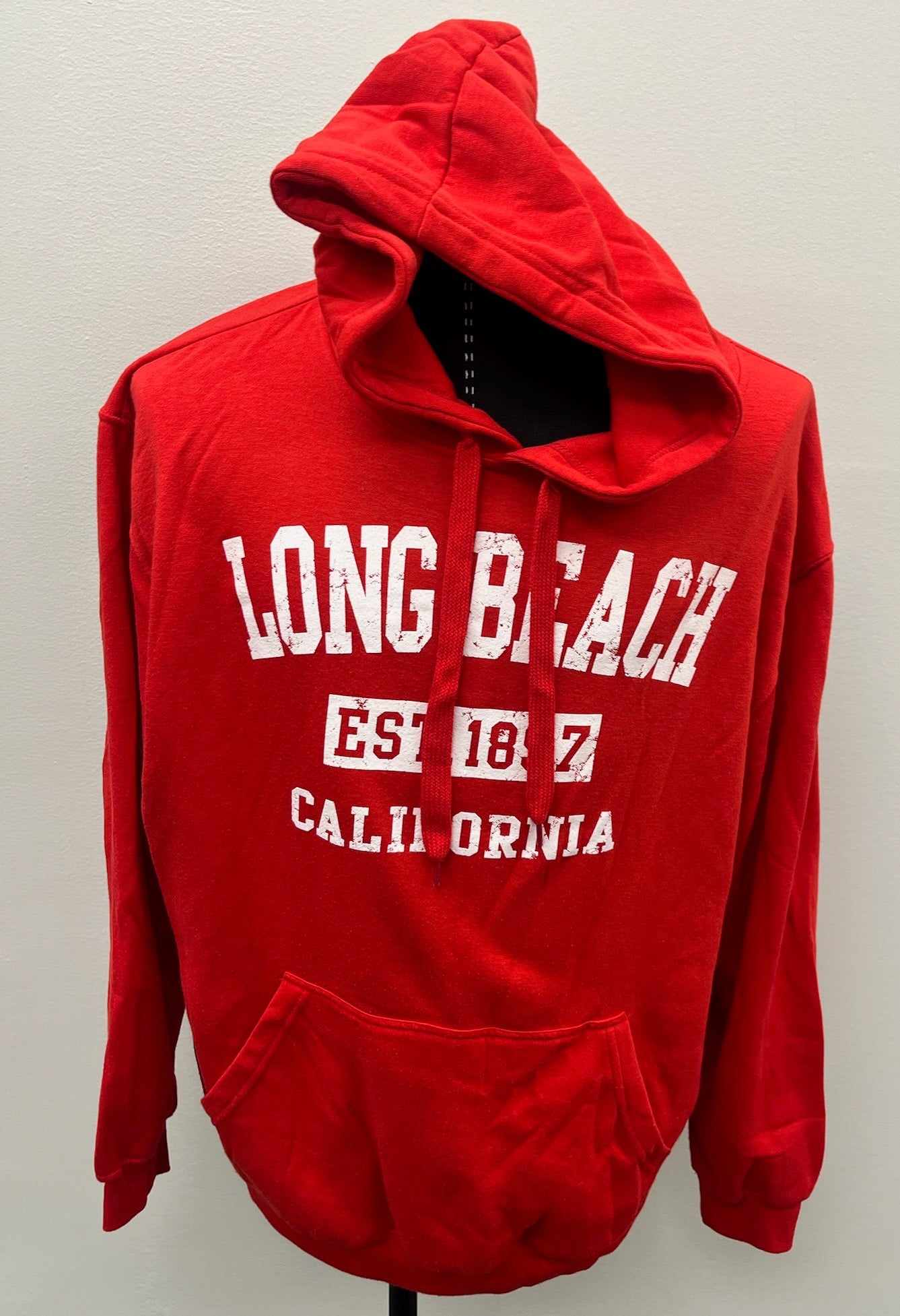 Unisex Adult Red Long Beach California Sweater