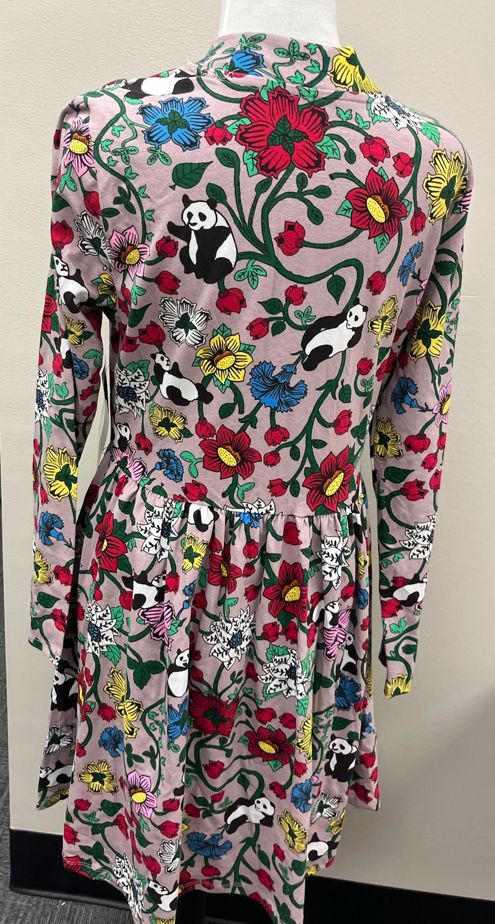 New Women’s Panda Floral Dress