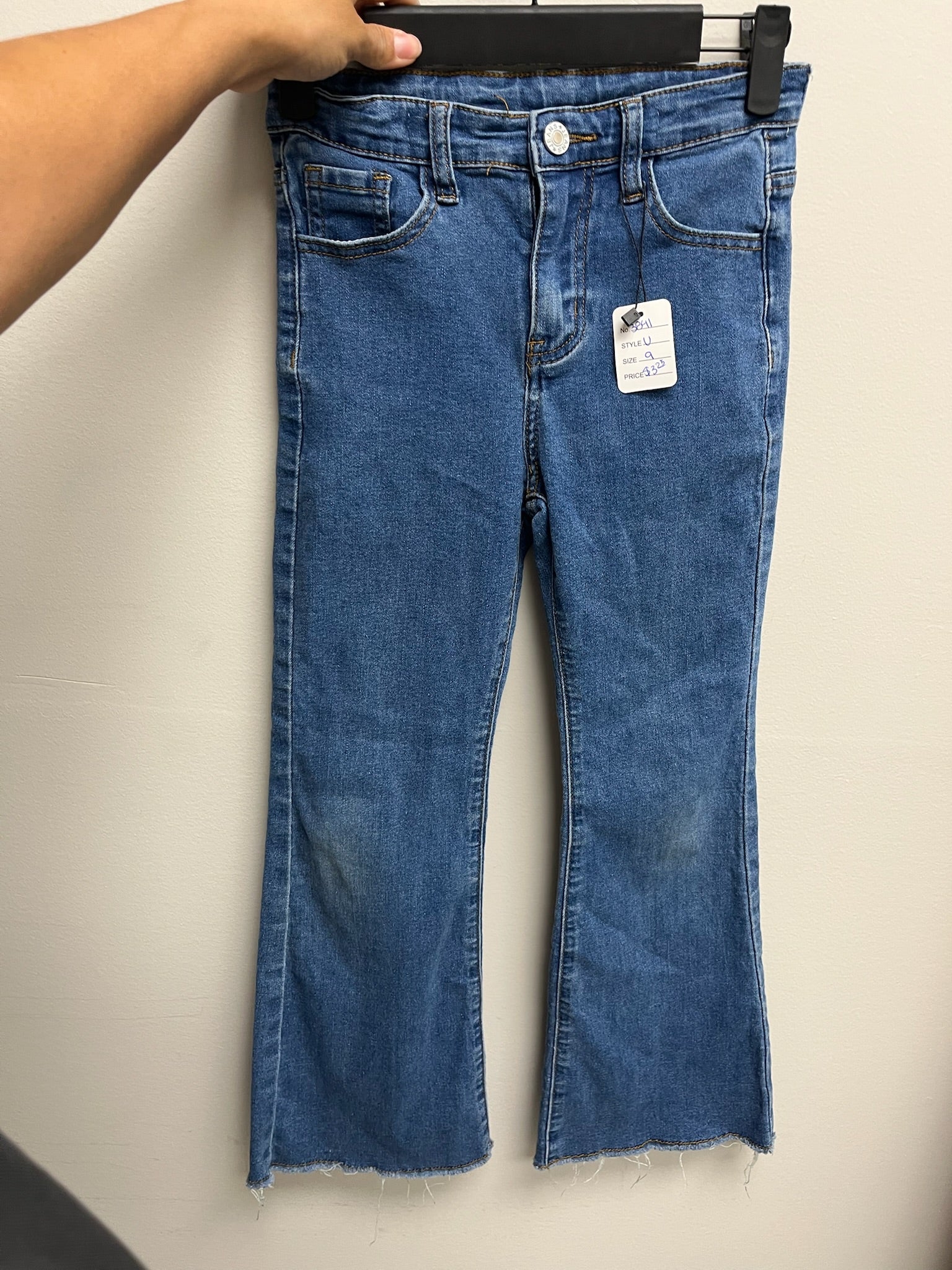 Used Girls Blue Jeans