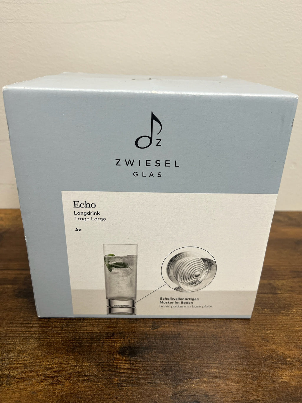 New Zweisel Glass Cups - 4 Pack