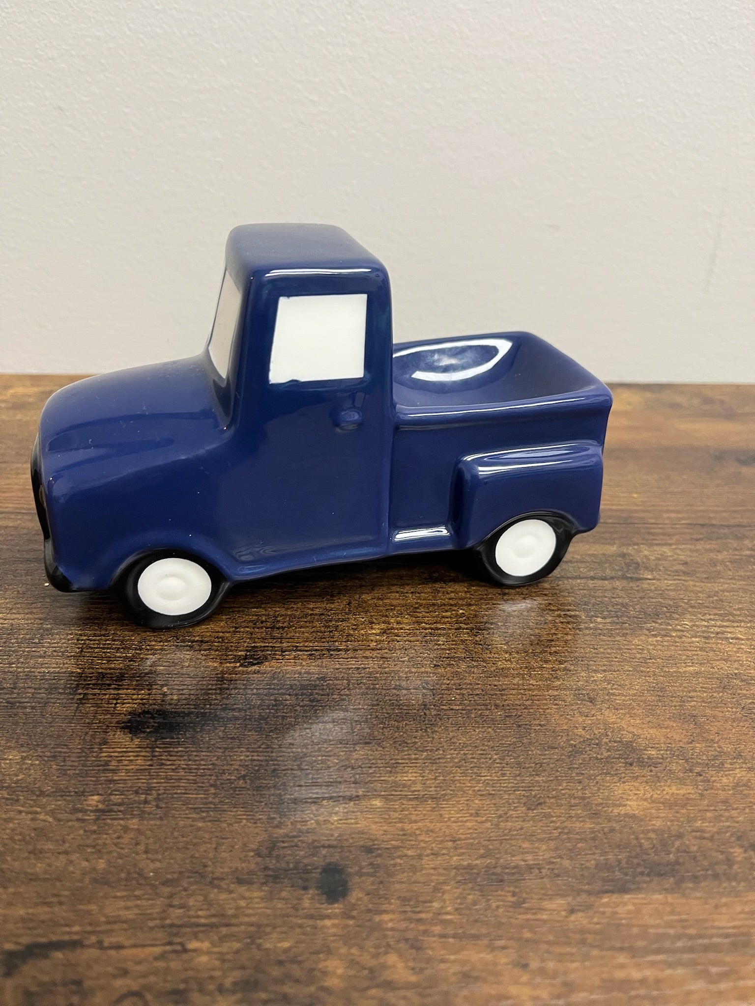 Ceramic Blue Truck