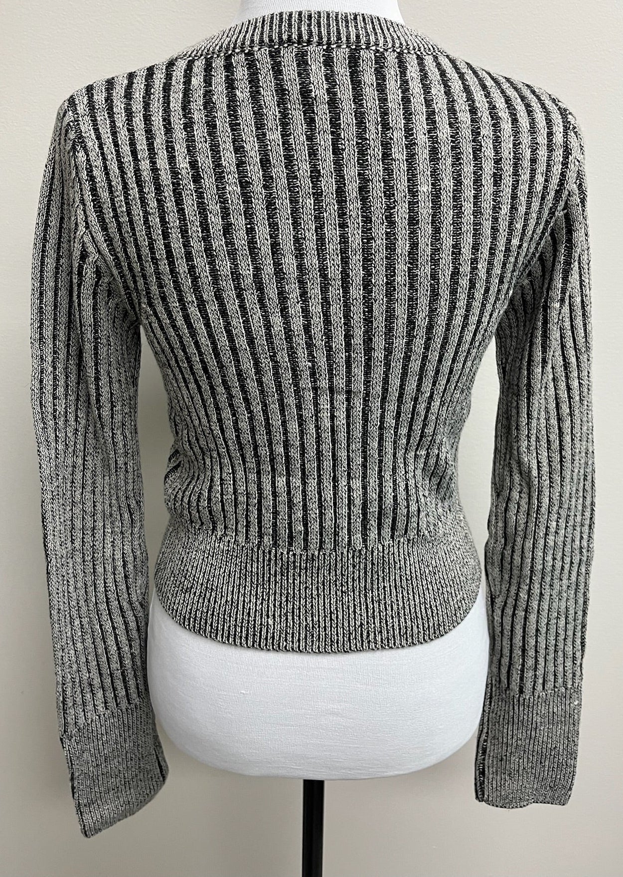 Women’s Grey Zip Up Sweater