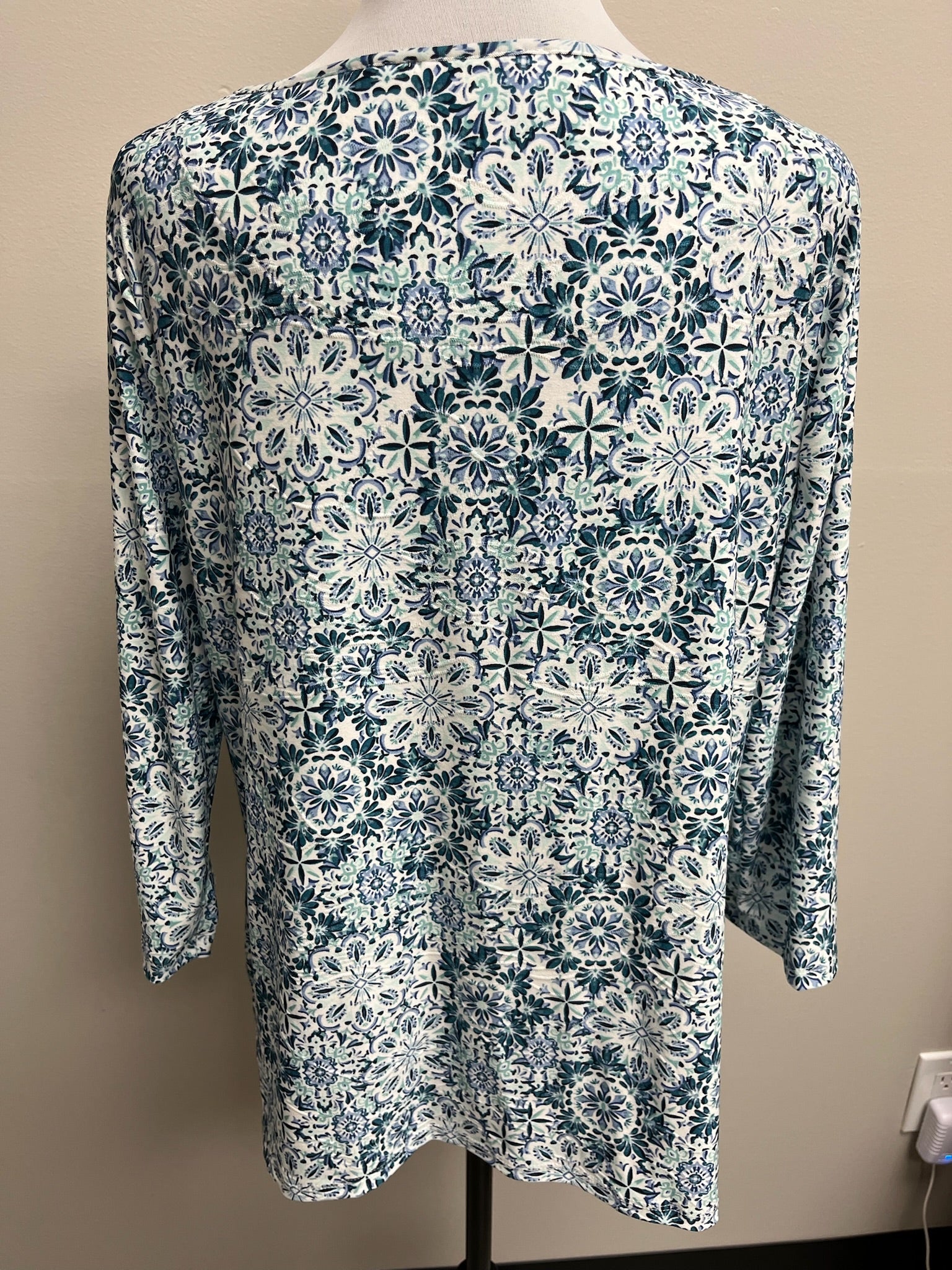 Women’s Blue Boho Shirt