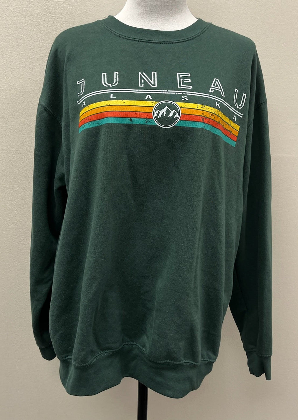 Used Women’s Green Juneau Crewneck Sweater