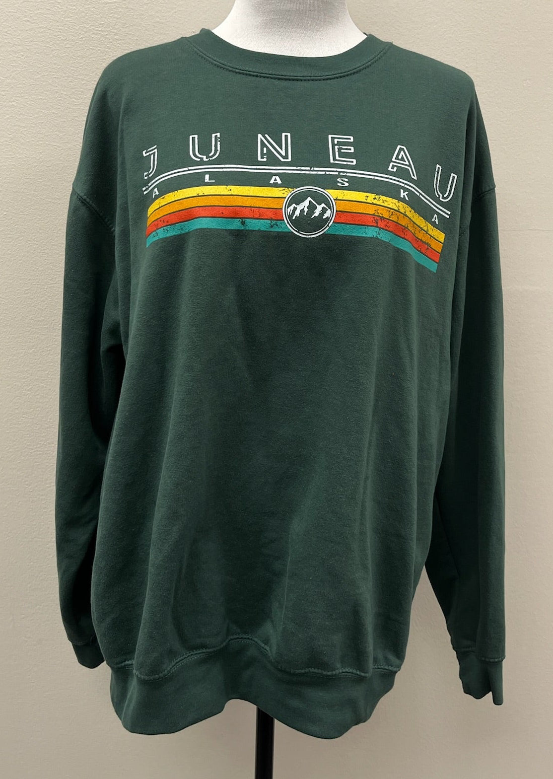Used Women’s Green Juneau Crewneck Sweater