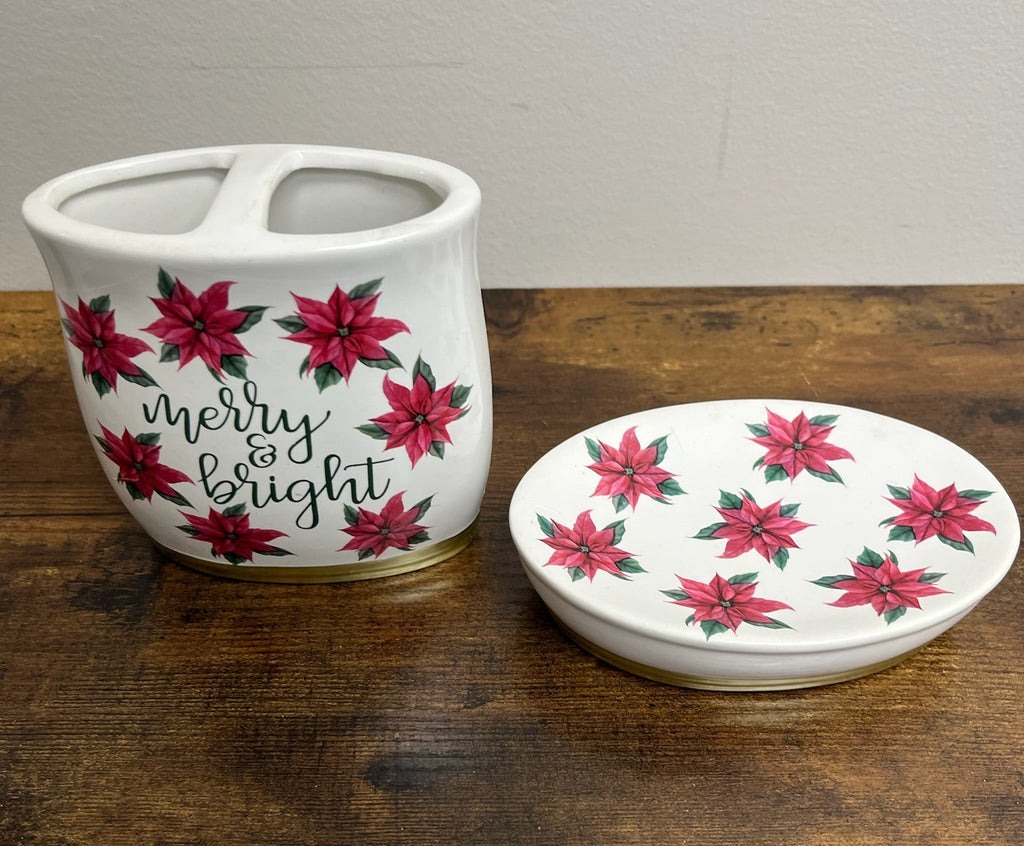 Two Piece Christmas Bathroom Essentials