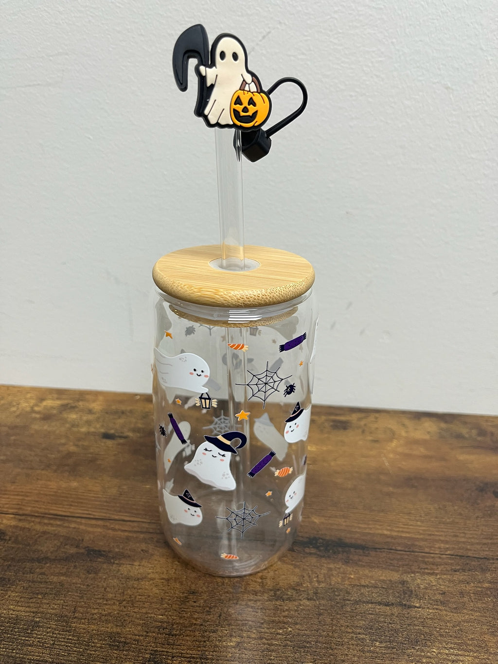 New Ghost Halloween Glass Cup