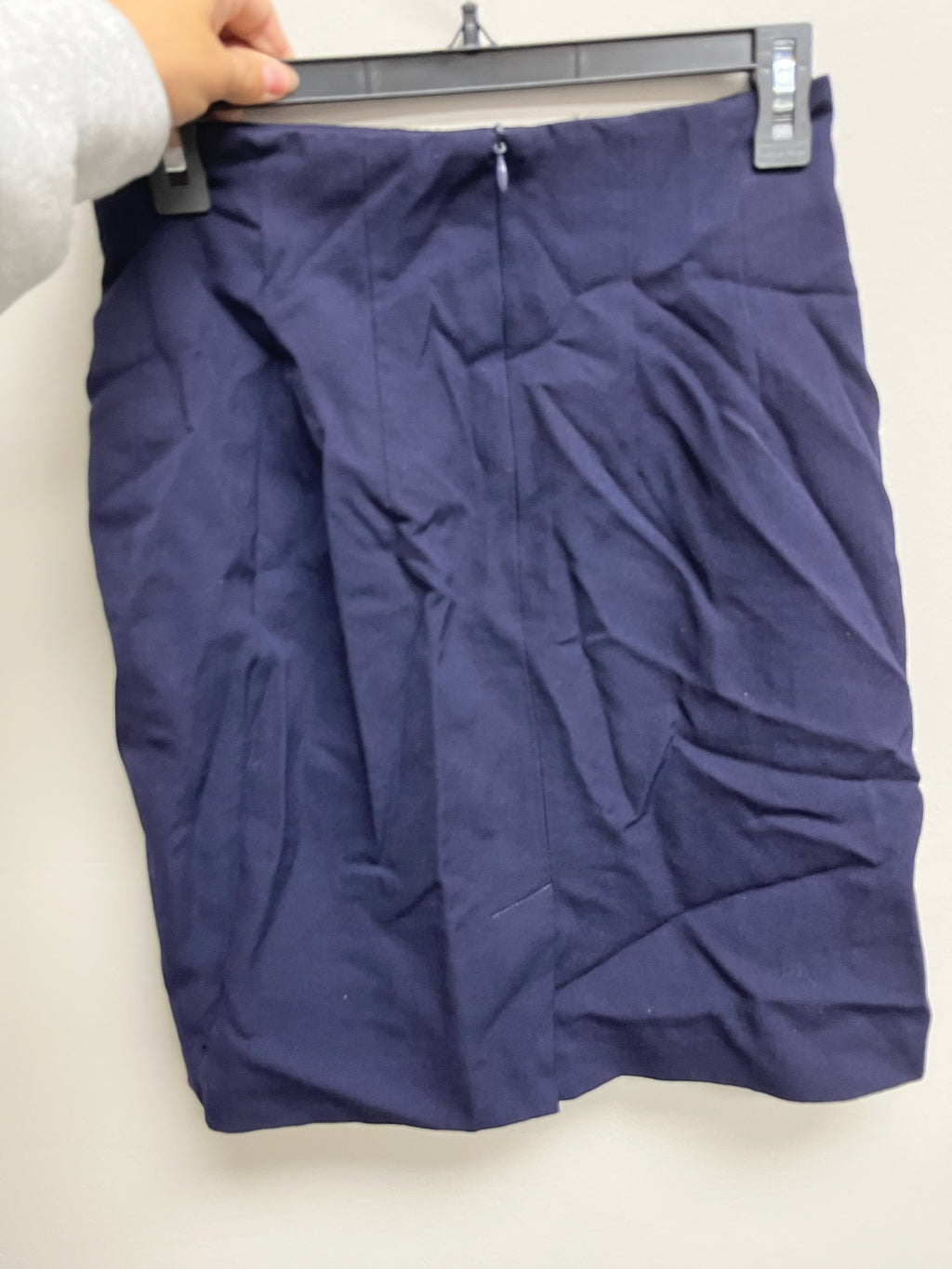 Women’s Blue Wool Skirt