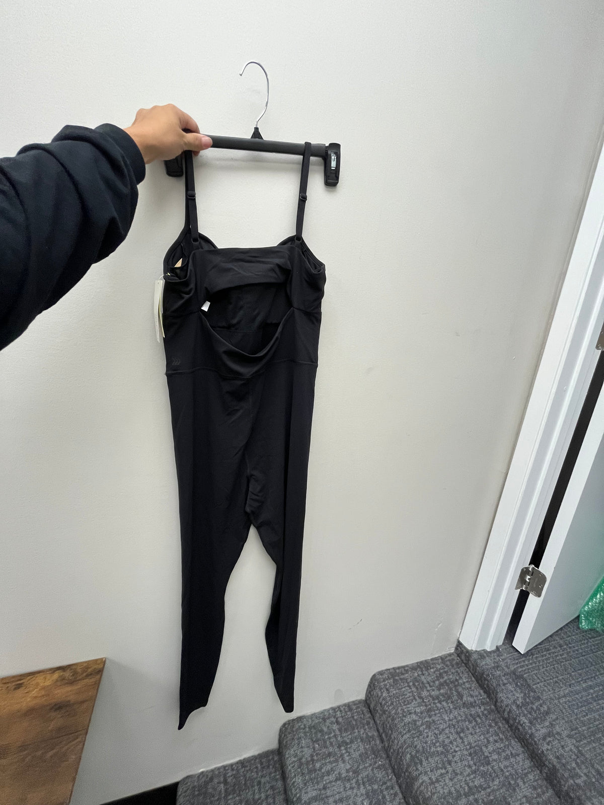 New Women’s Black Athletic Jumpsuit