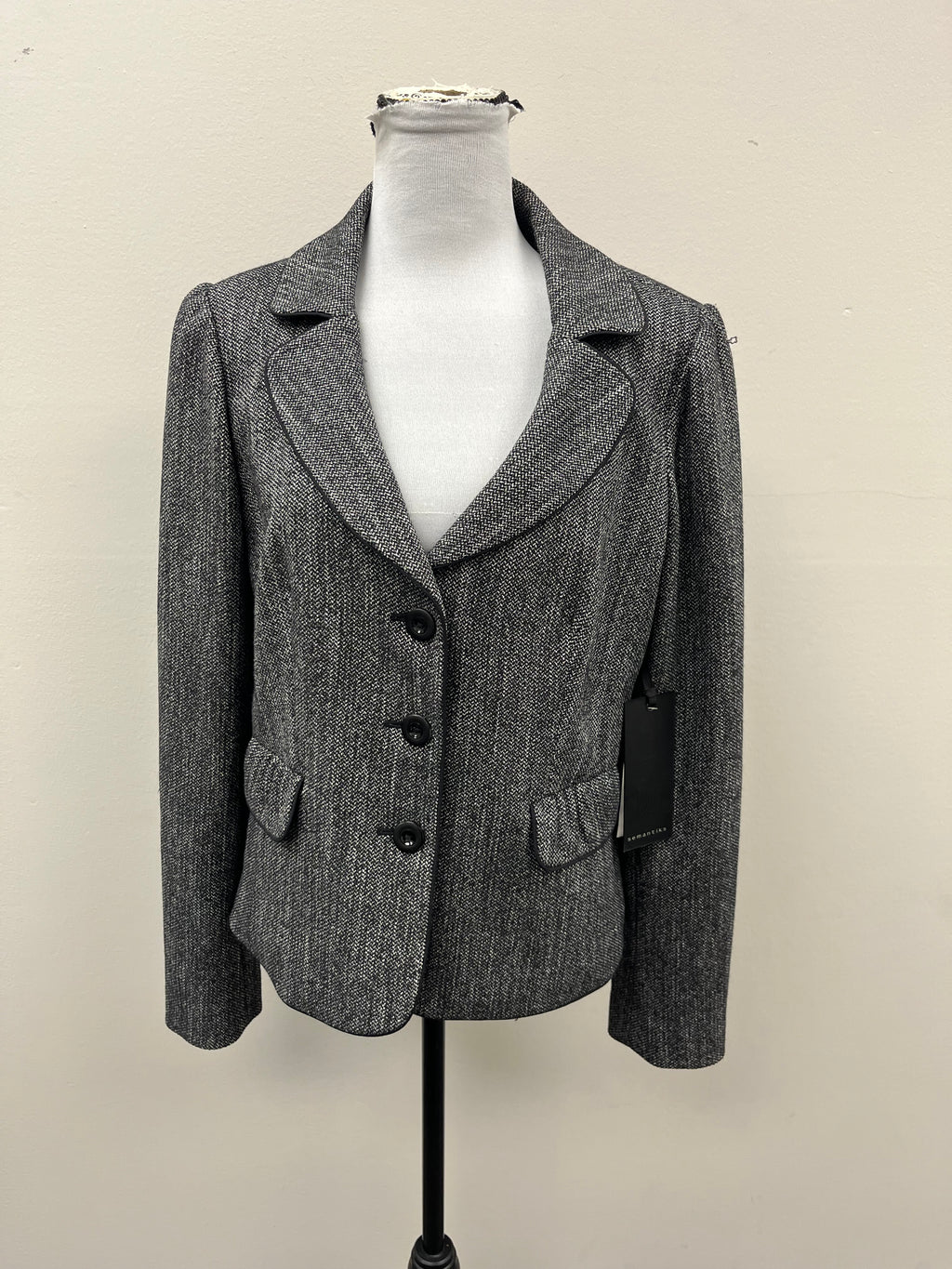 Used Women’s Grey Suit Jacket Blazer