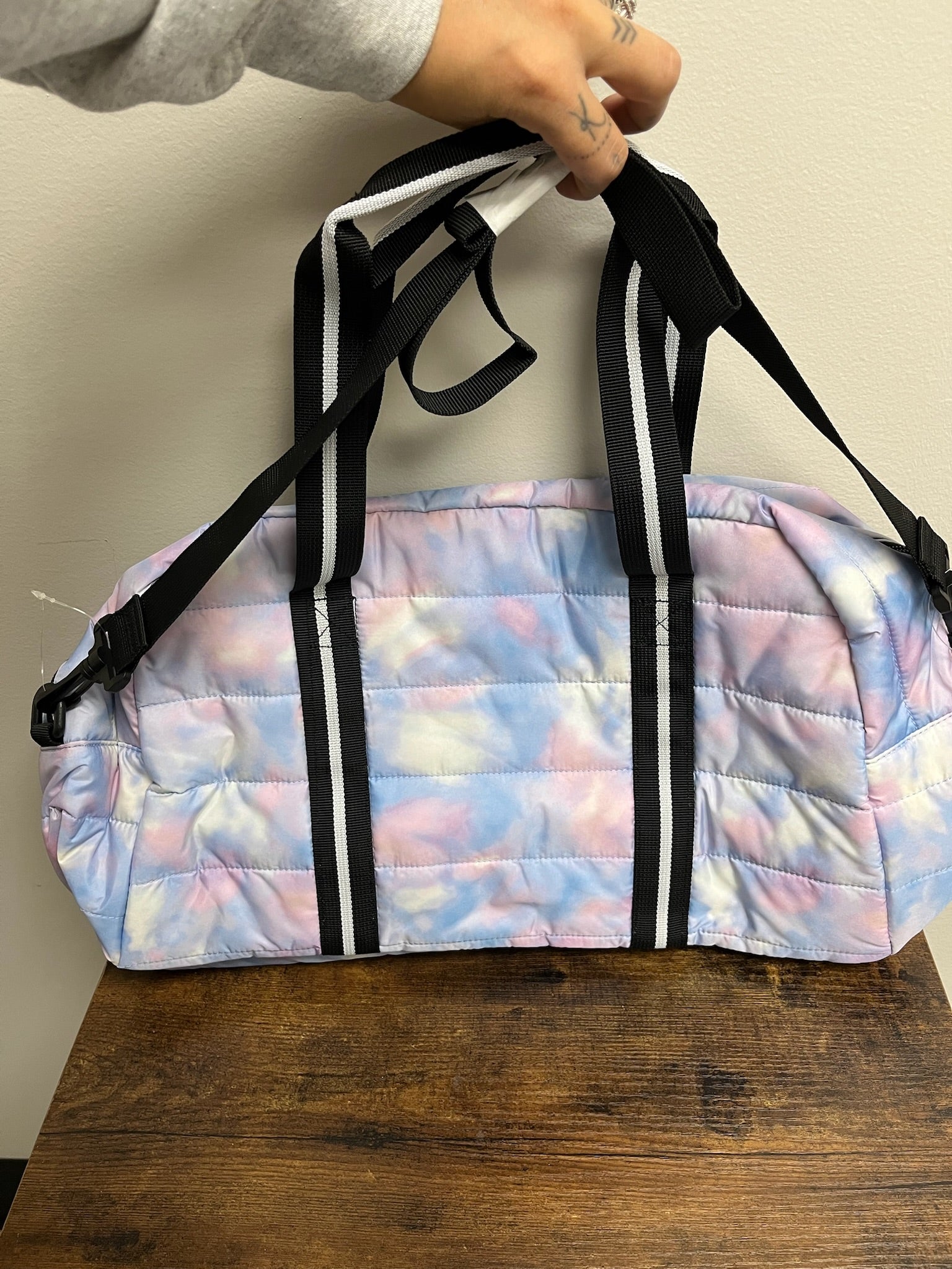 Rainbow Cloud Duffle Bag