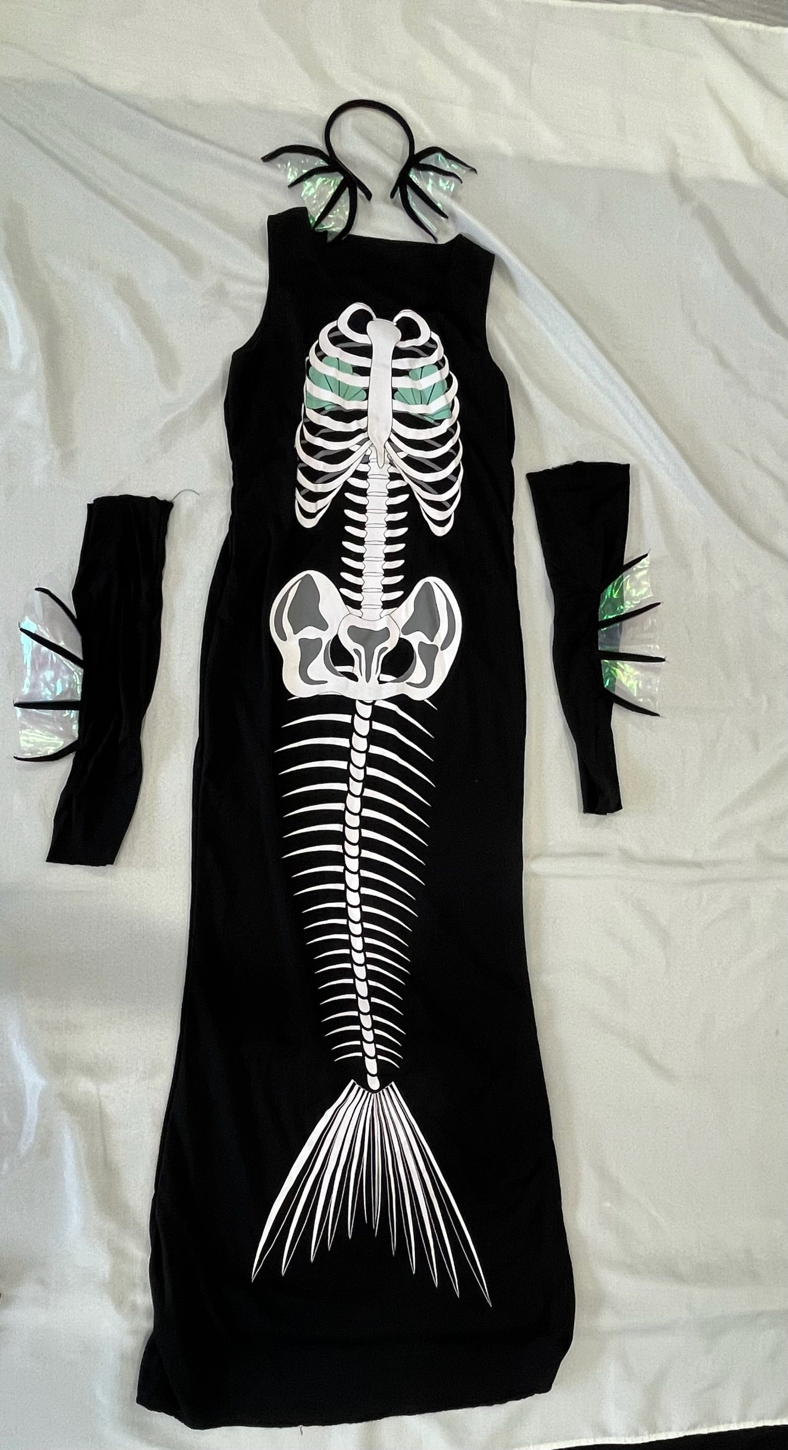 Women’s Skeleton Siren Costume