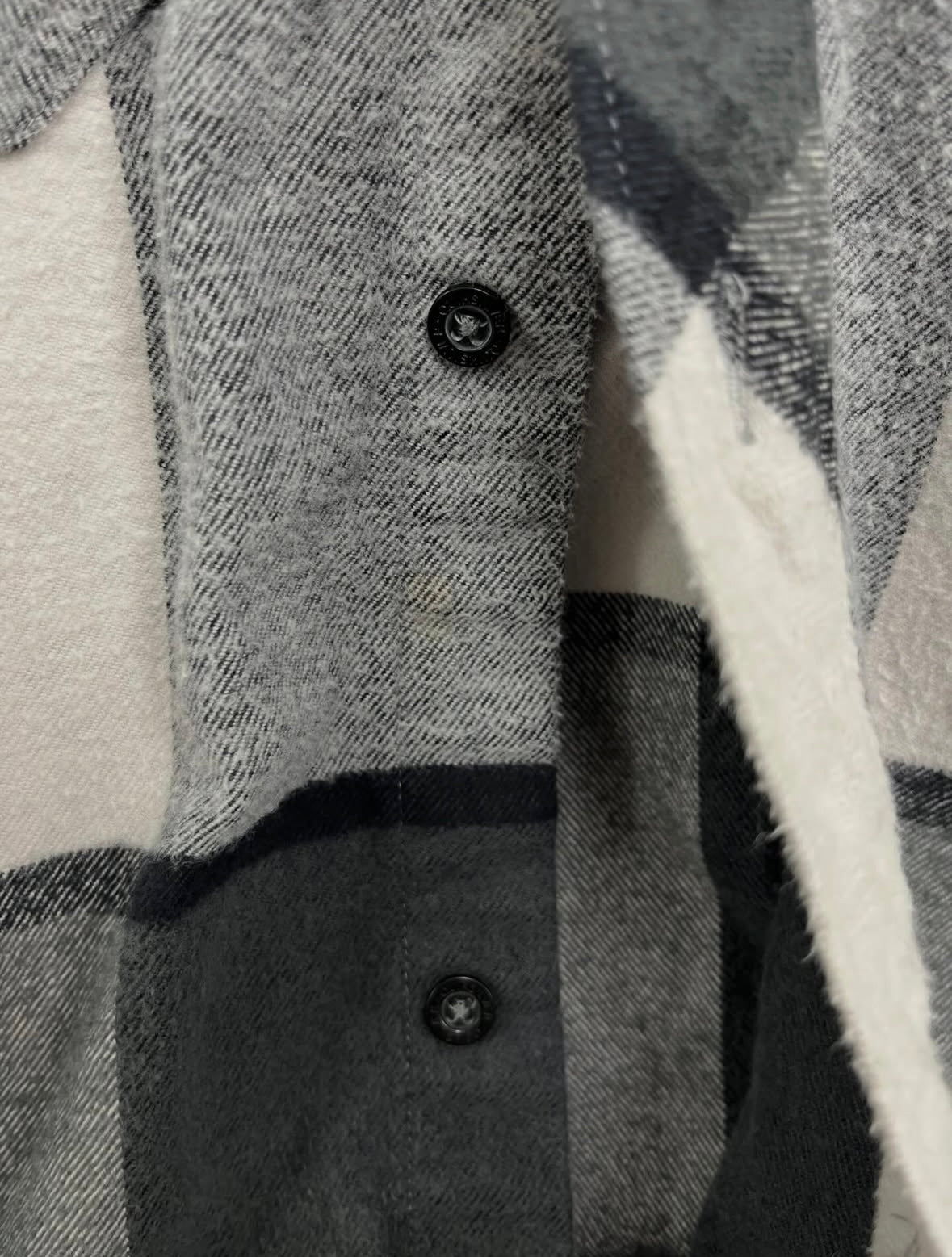Used Men’s Black Flannel