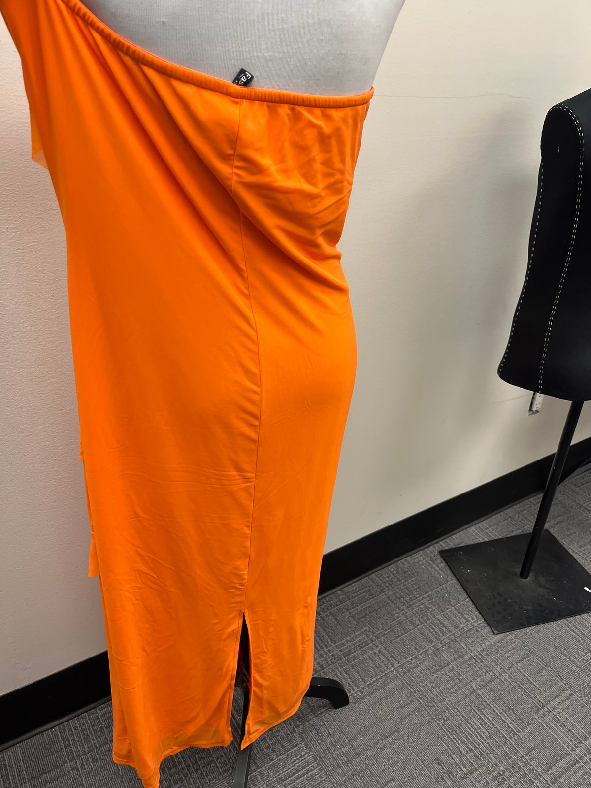 New Women’s Orange Tube Dress