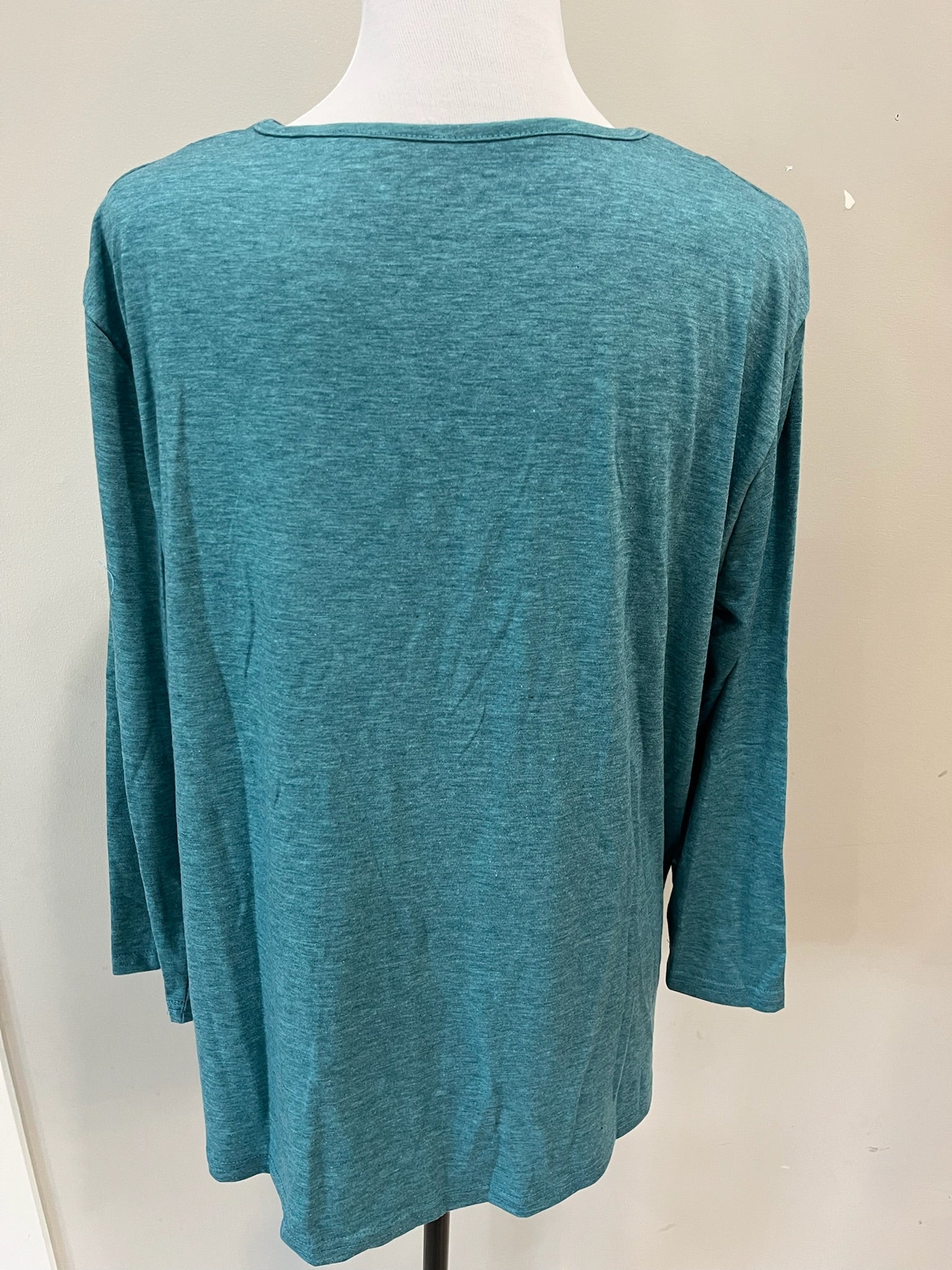 Women’s Blue Long Sleeve Shirt image 3