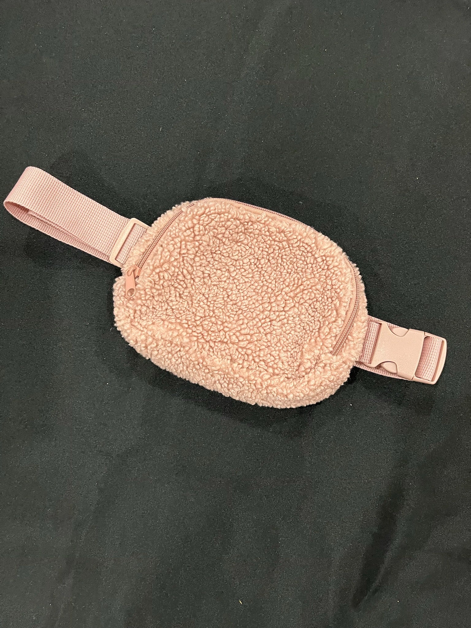 Pink Blush Sherpa Fanny Pack image 3