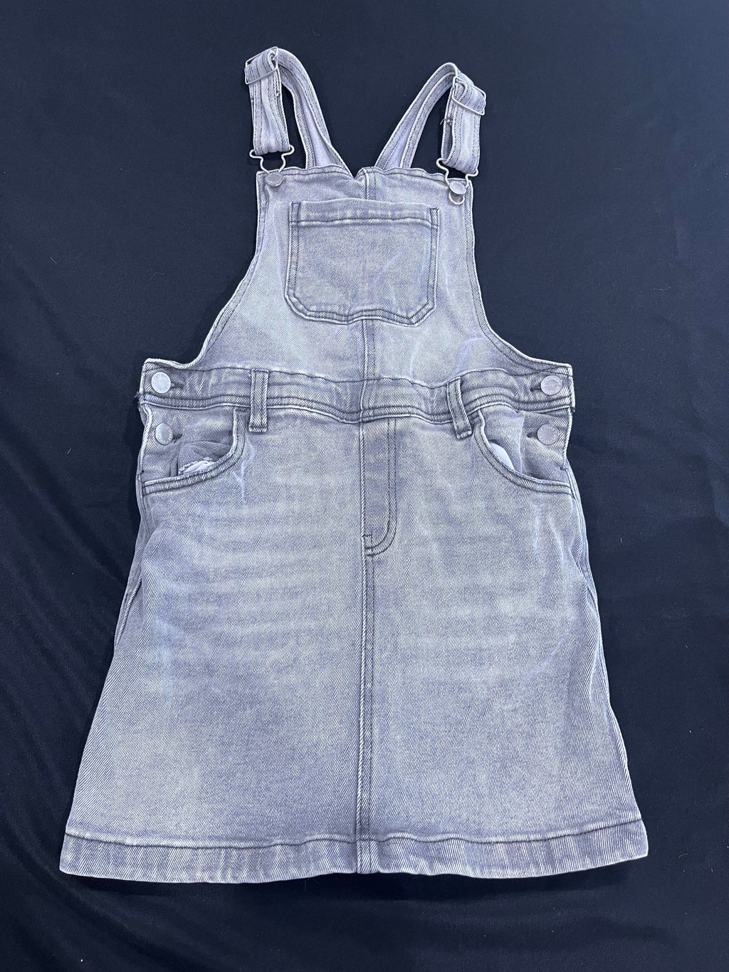 Grey Jean Overall image 0