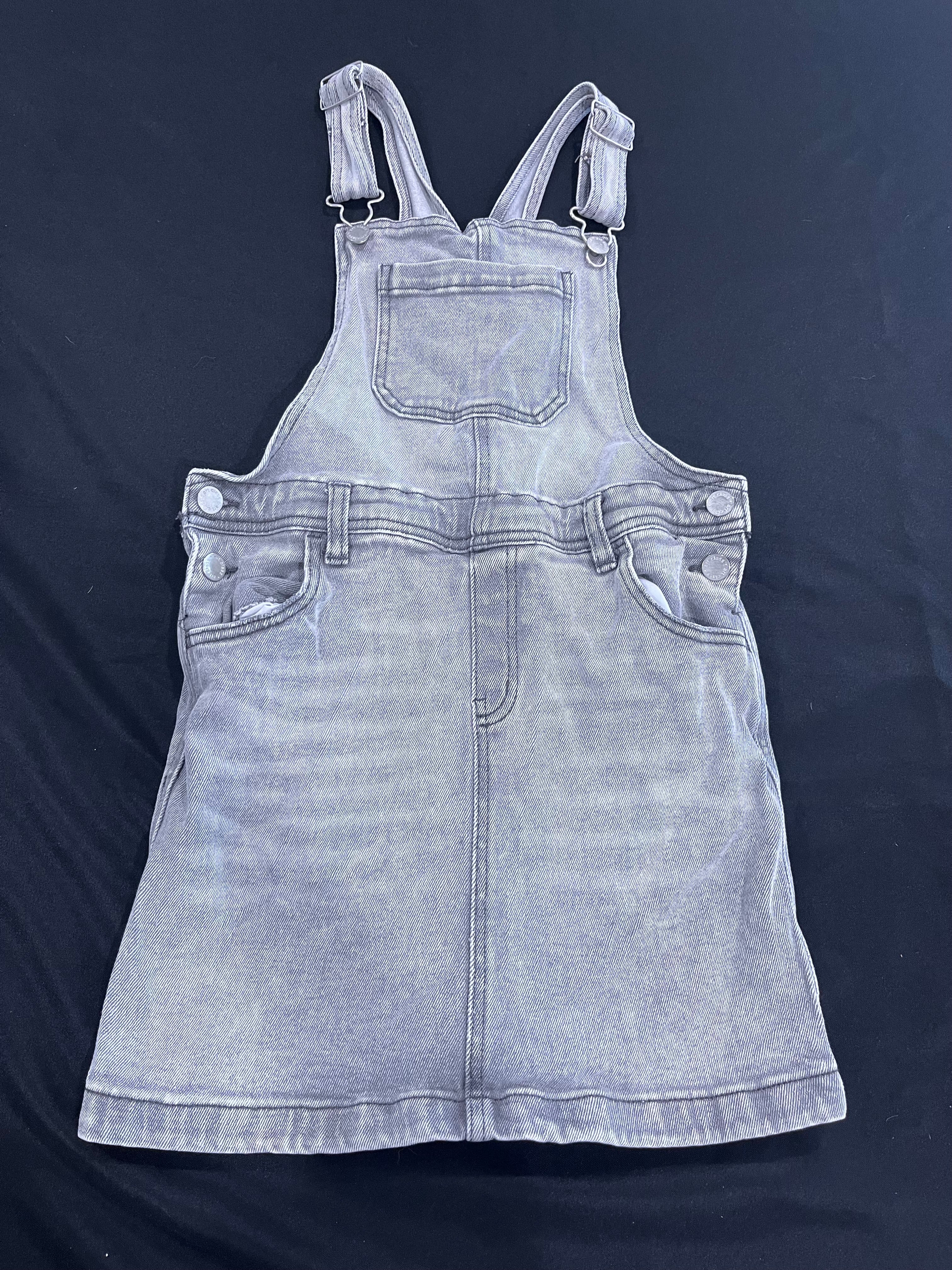 Grey Jean Overall image 0