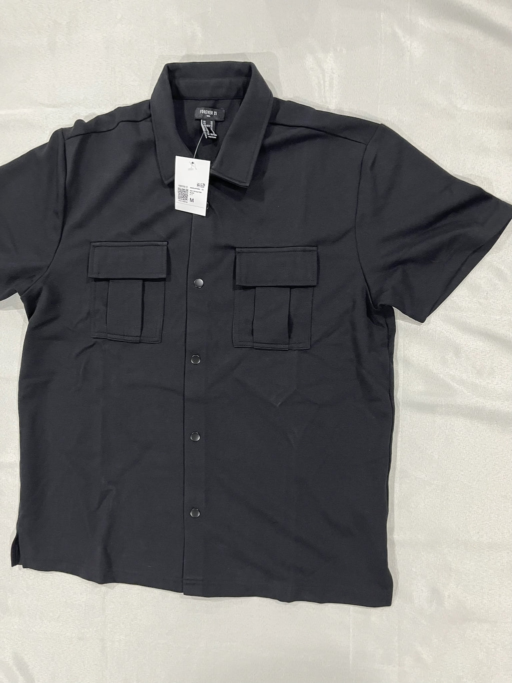 Men’s Black Button Up image 0