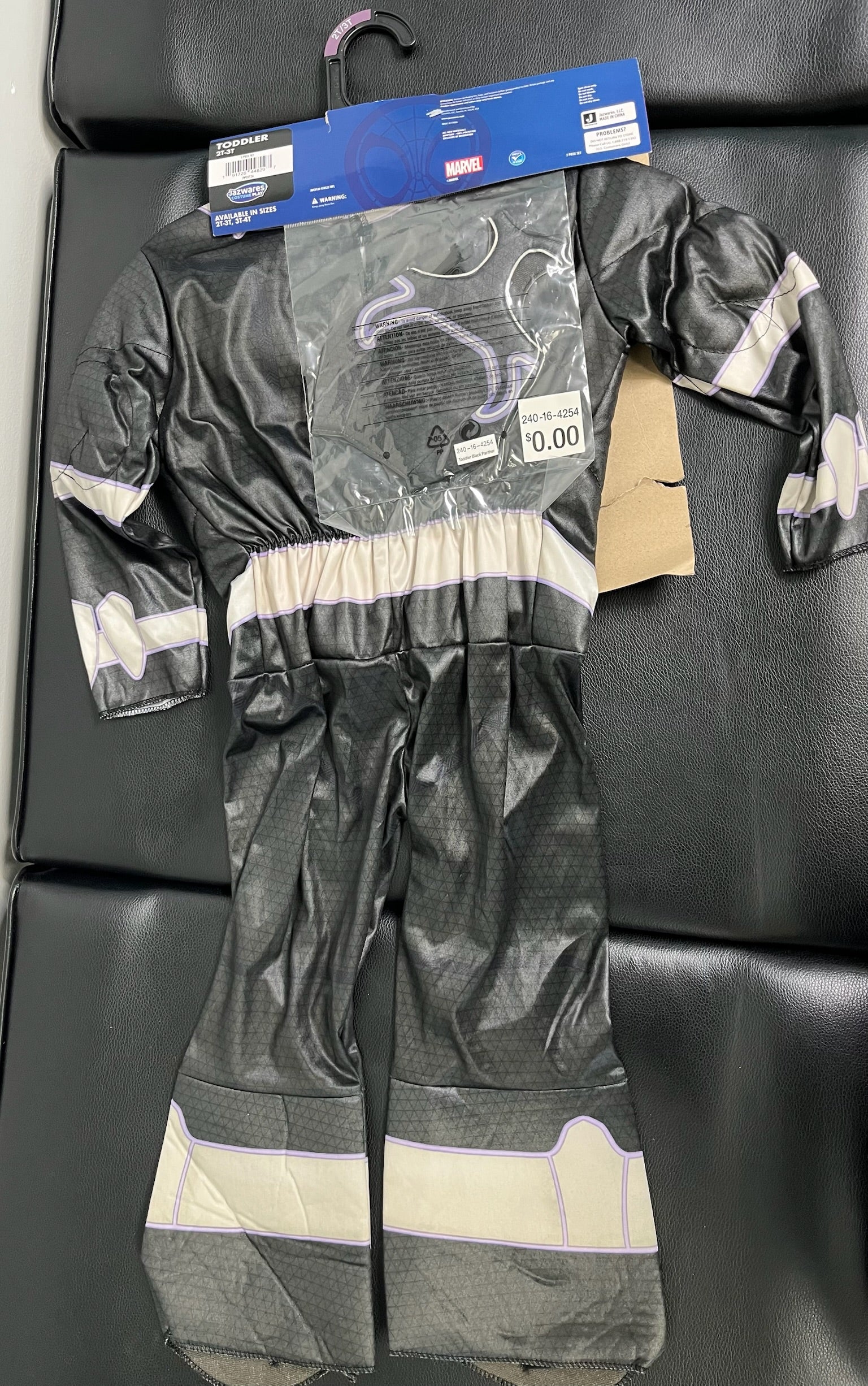 Black Panther Toddler Costume image 3